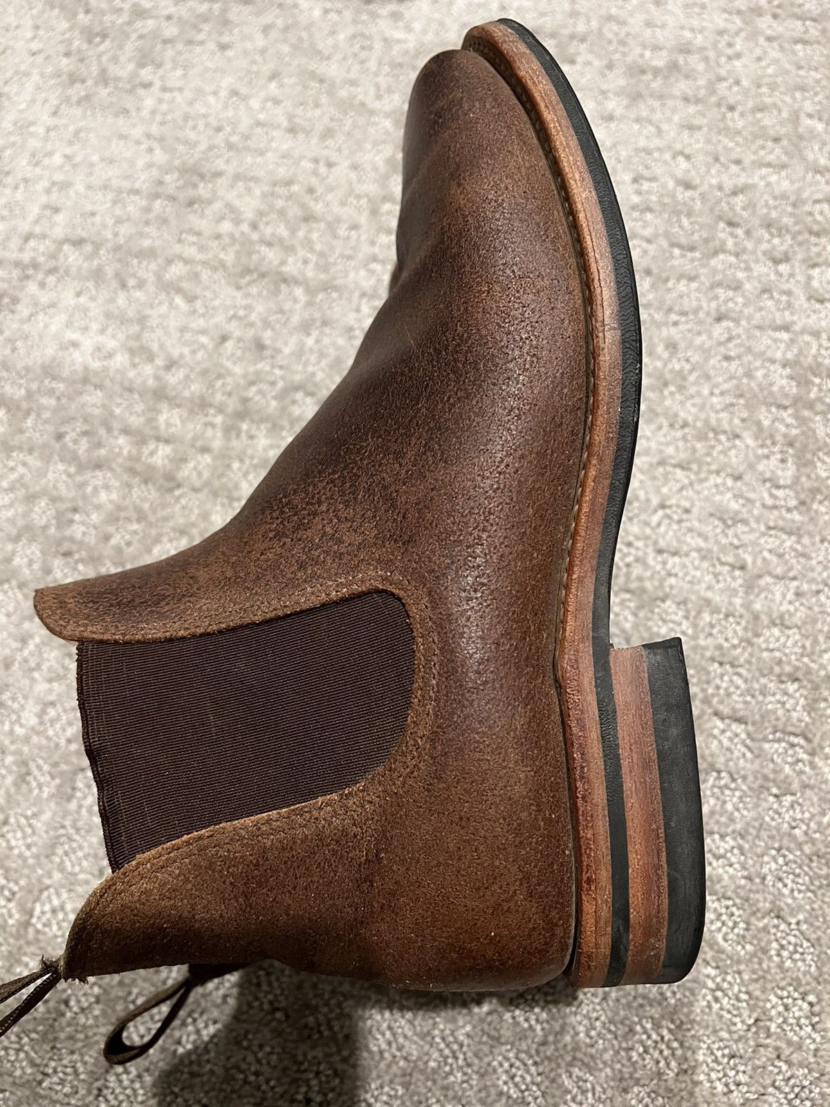 Viberg Viberg 8.5 9.5US Natural waxed flesh roughout Chelsea boots Size US 8.5 / EU 41-42 - 10 Preview