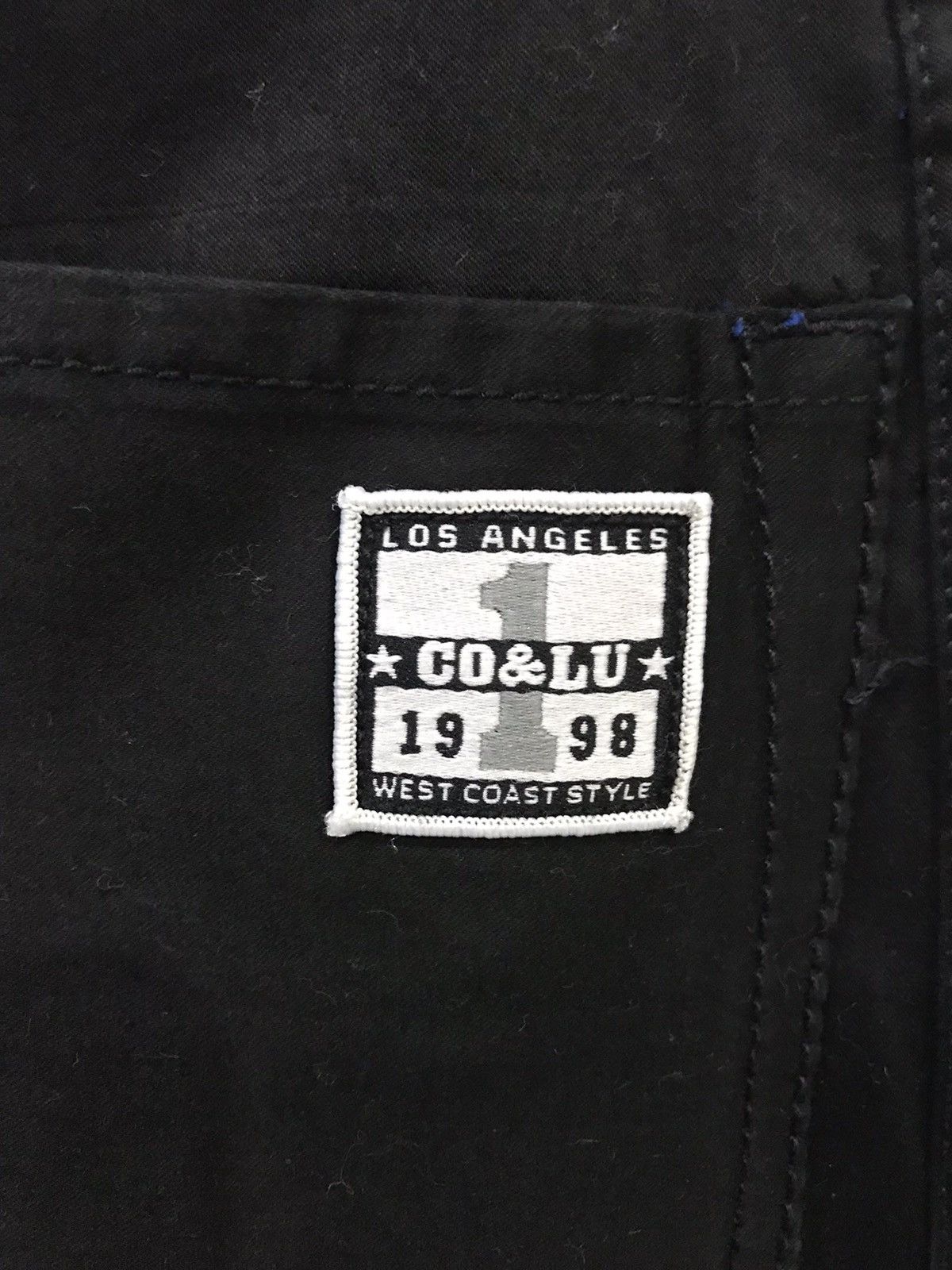 Japanese Brand CO&LU Japan Very Rare Pocket Designer Super Skinny Pant Size US 31 - 5 Thumbnail