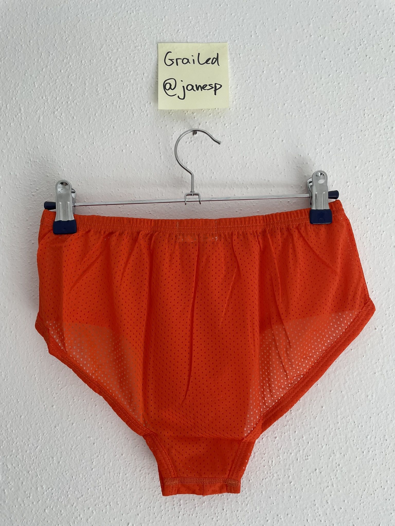 Helmut Lang SS2000 Safety Orange Turn-up Denim — Middleman Store