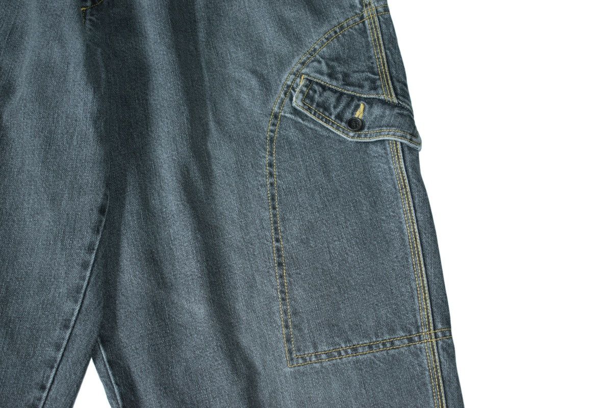 Yohji Yamamoto Yohji Yamamoto Pour Homme AW1992 Tagged Denim Trousers Size US 32 / EU 48 - 6 Thumbnail