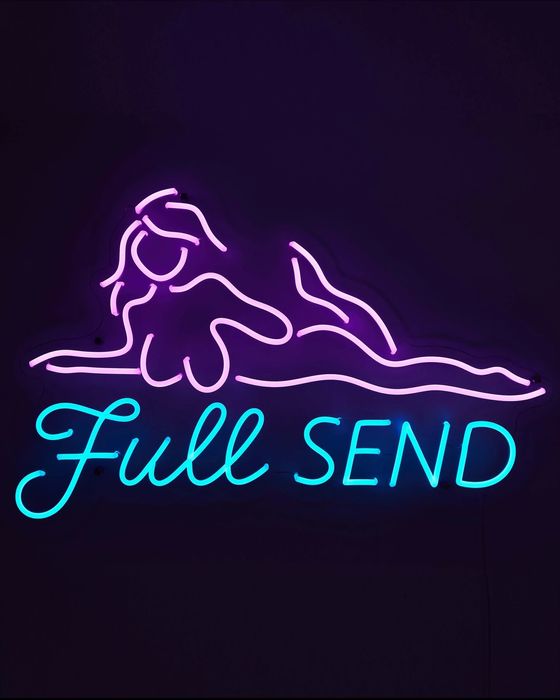 Full Send by Nelk Boys Full Send Girls Neon Sign FULLSEND NELK BOYS ...