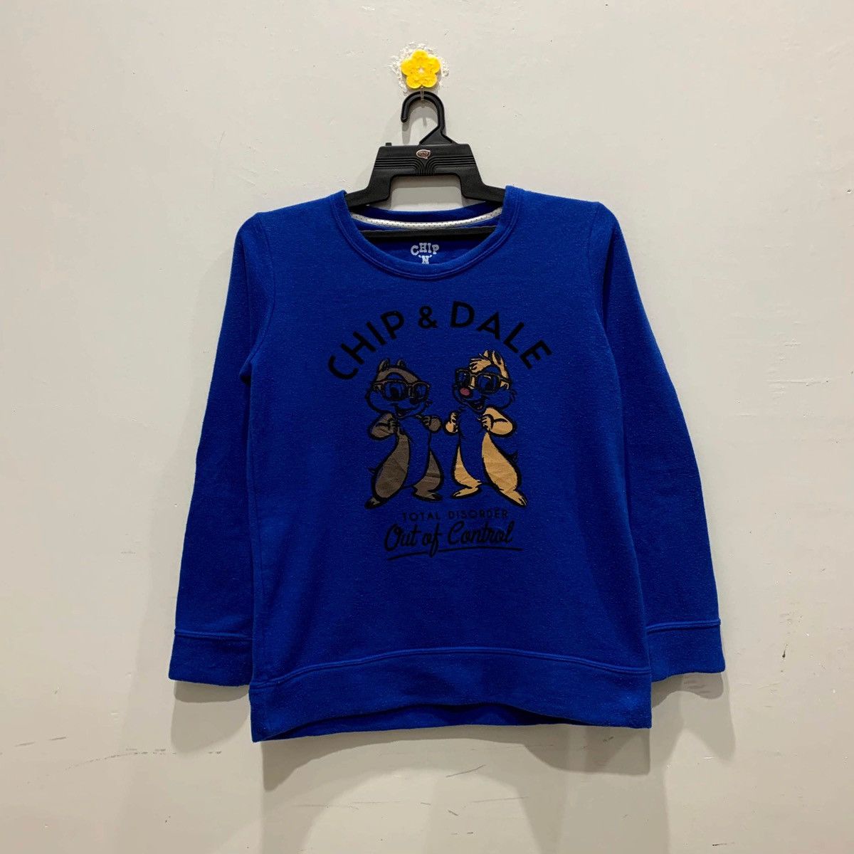 Disney × Japanese Brand DISNEY CHIP N DALE Sweatshirt Size L Fits S Size US S / EU 44-46 / 1 - 1 Thumbnail
