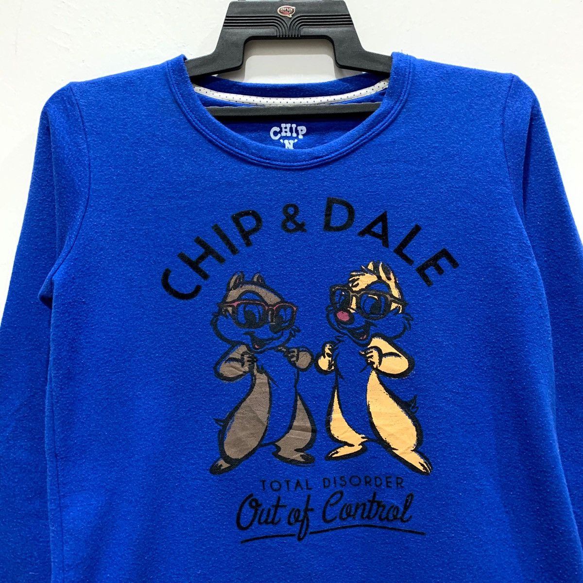 Disney × Japanese Brand DISNEY CHIP N DALE Sweatshirt Size L Fits S Size US S / EU 44-46 / 1 - 2 Thumbnail