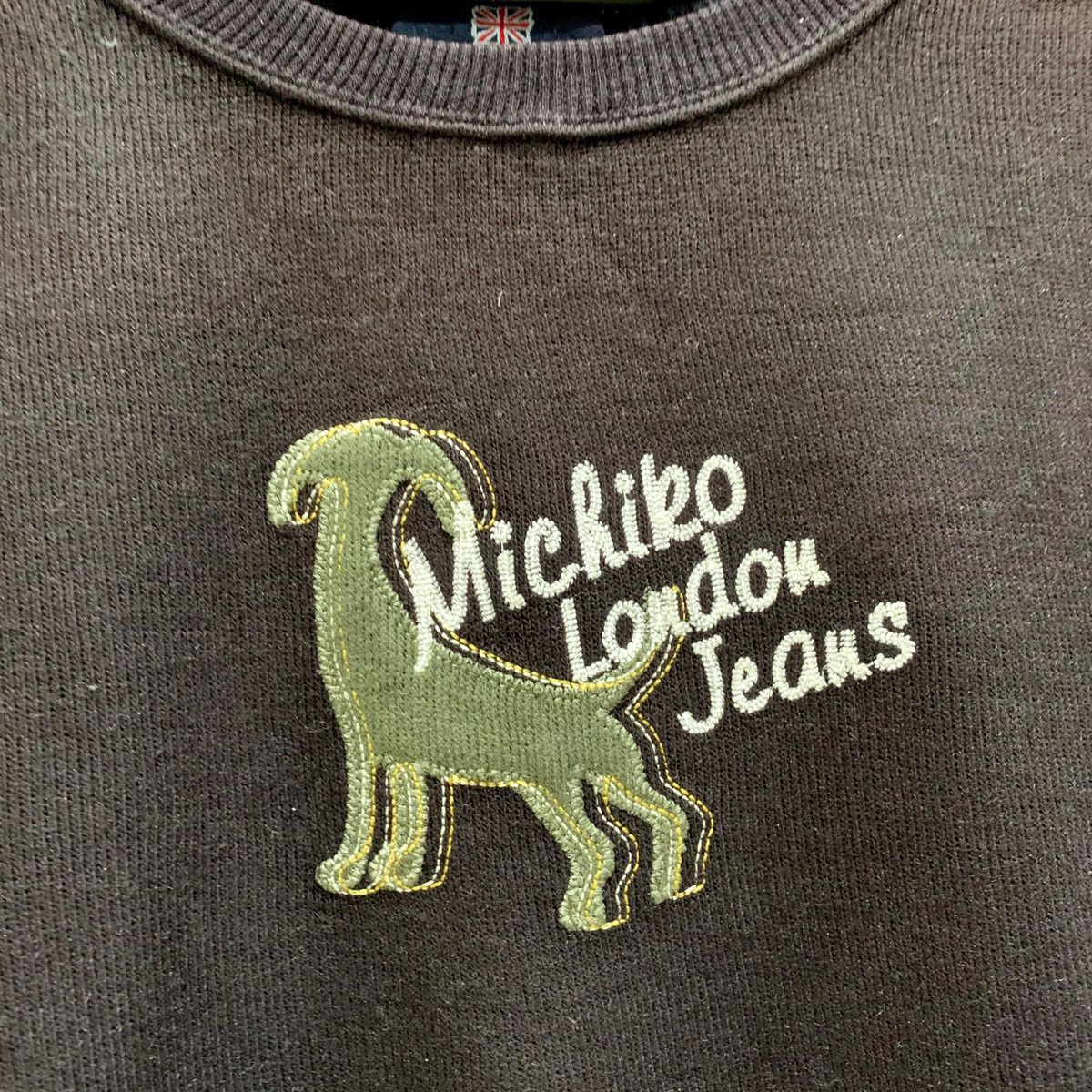 Japanese Brand × Michiko Koshino London × Vintage MICHIKO LONDON JEANS Sweatshirt Size M Fits S Size US S / EU 44-46 / 1 - 3 Thumbnail
