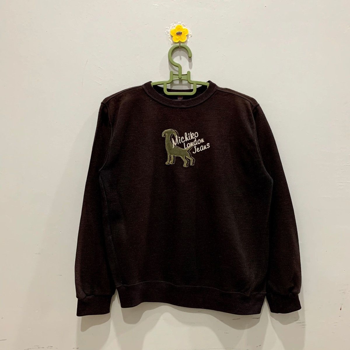 Japanese Brand × Michiko Koshino London × Vintage MICHIKO LONDON JEANS Sweatshirt Size M Fits S Size US S / EU 44-46 / 1 - 1 Thumbnail