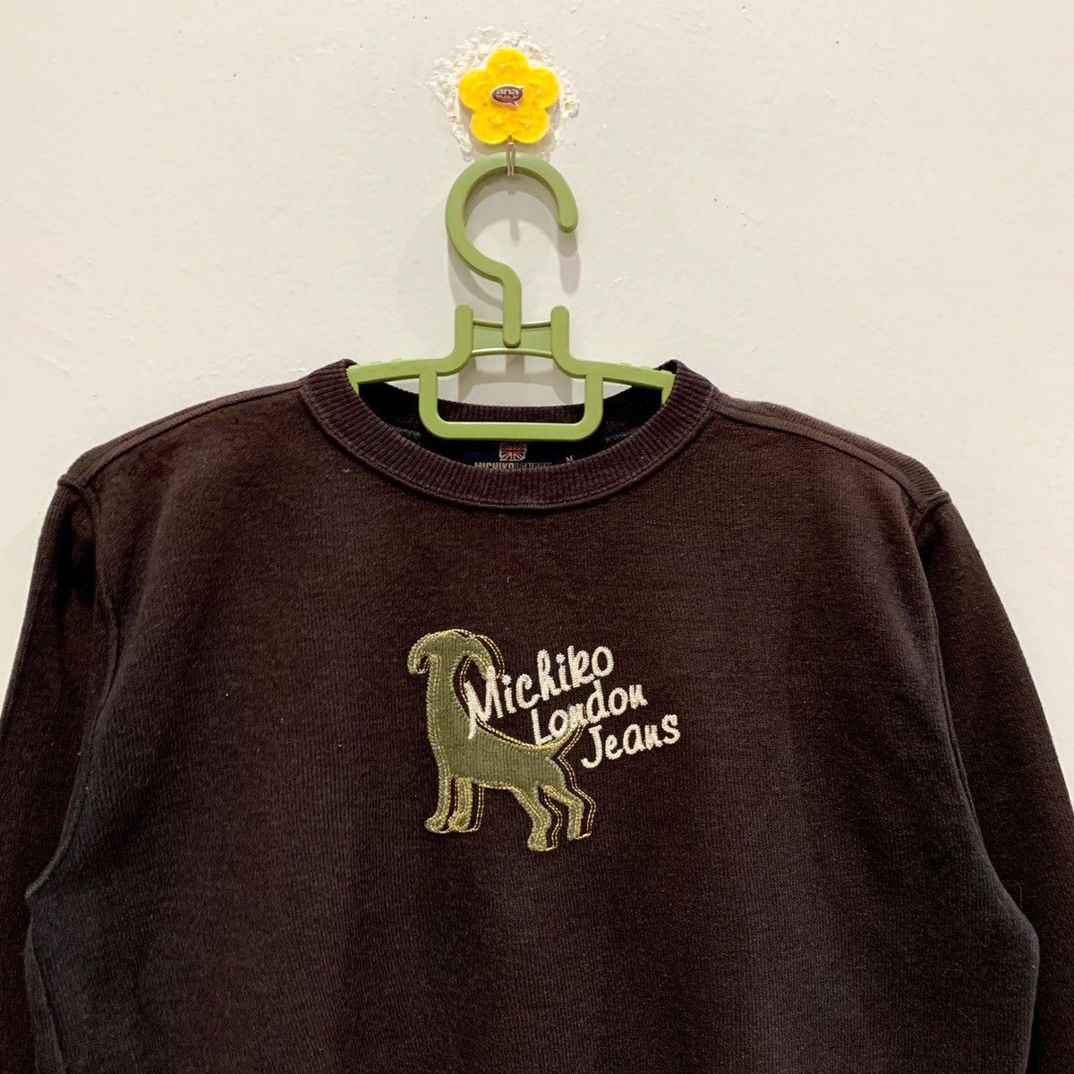 Japanese Brand × Michiko Koshino London × Vintage MICHIKO LONDON JEANS Sweatshirt Size M Fits S Size US S / EU 44-46 / 1 - 2 Thumbnail