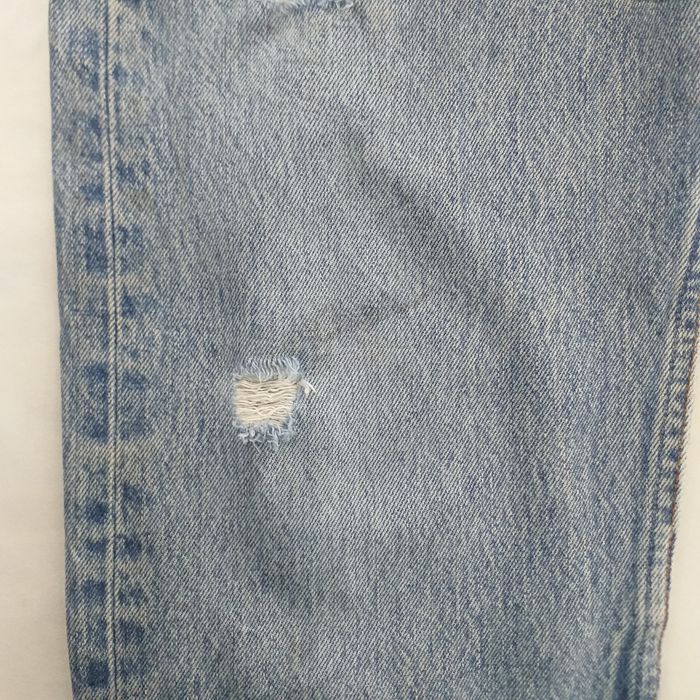 Vintage Vintage Levi's 501 Ripped Jeans 32x31.5 | Grailed