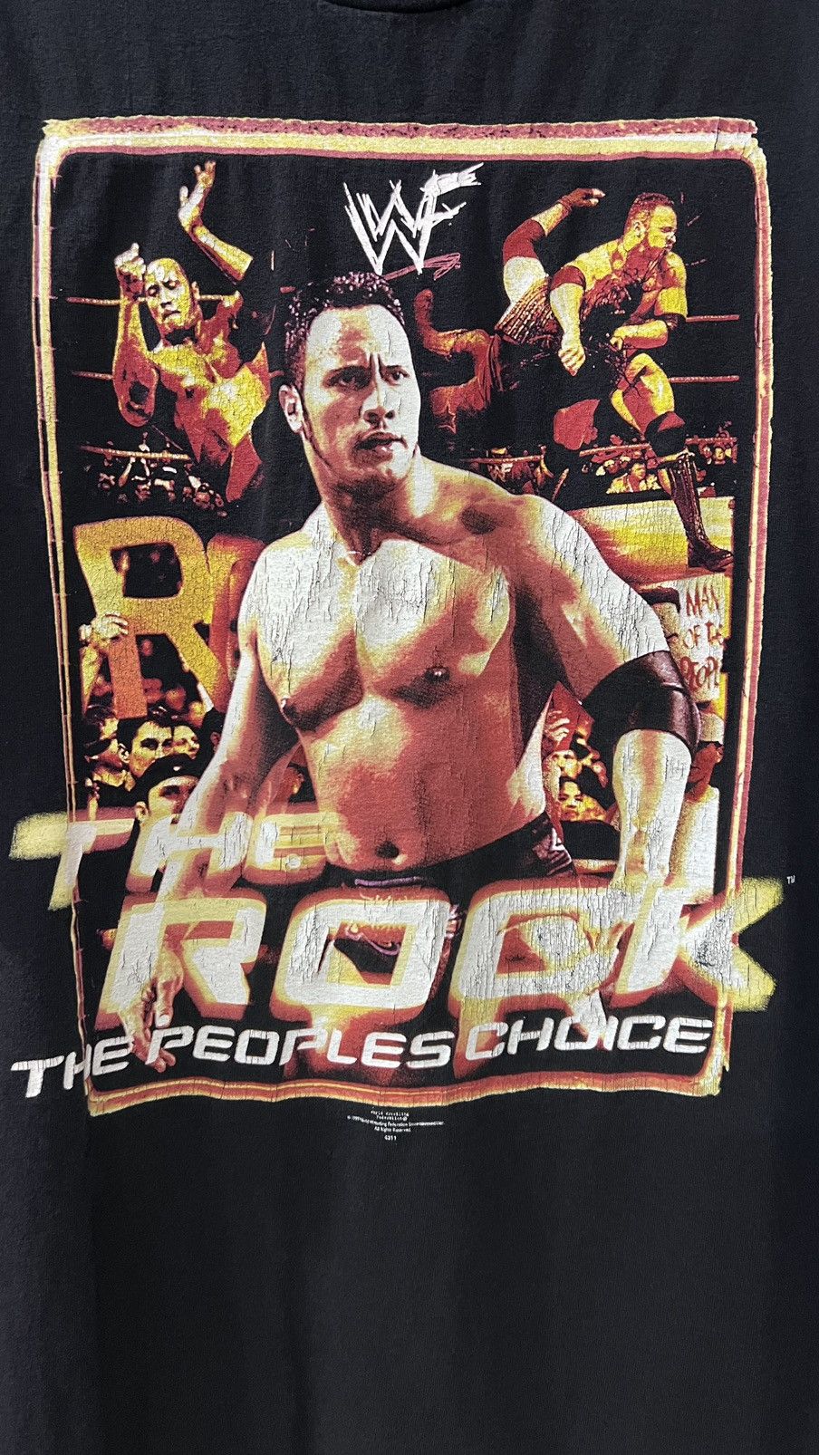 Vintage × WWE × WWF 1999 The Tock The People Choice Vintage TShirt Size XL Size US XL / EU 56 / 4 - 2 Thumbnail