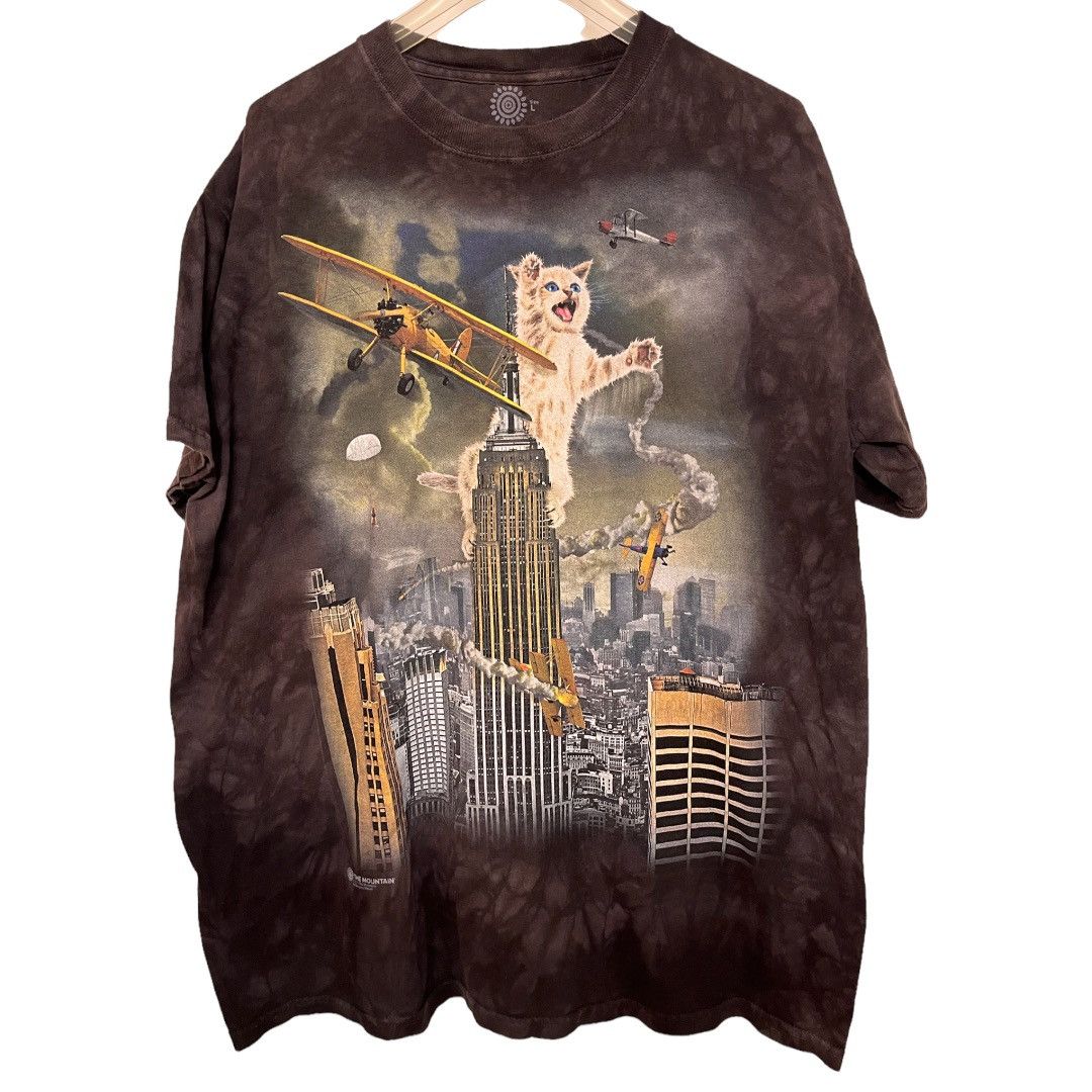 Streetwear The mountain King Kong cat shirt Grailed