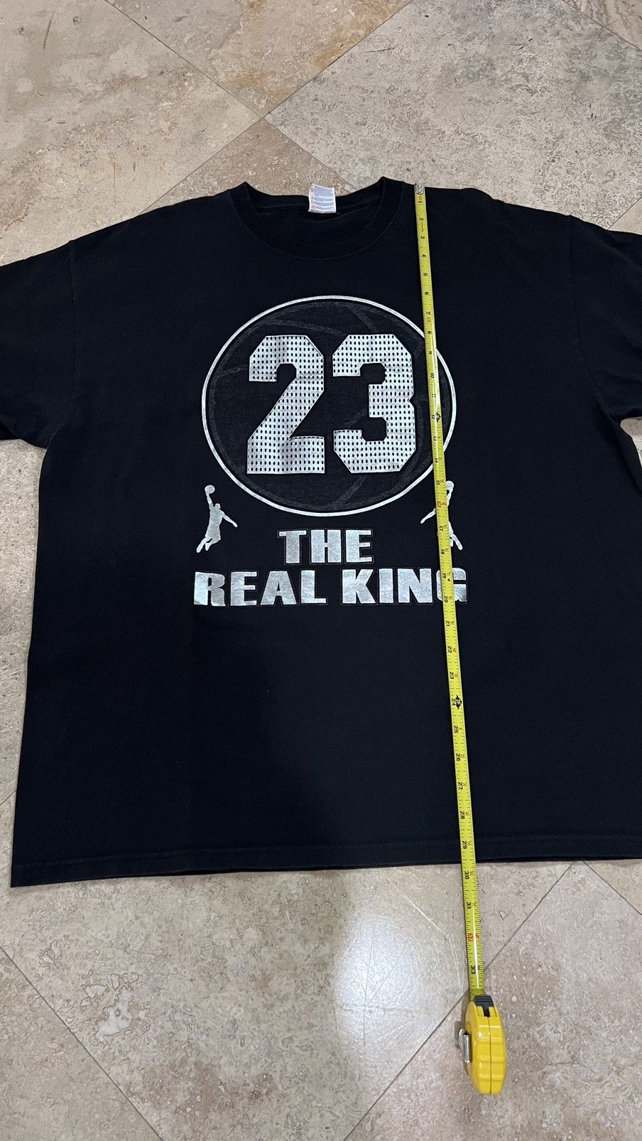 NBA × Vintage #23 The Real King TShirt Size XXL Size US XXL / EU 58 / 5 - 5 Thumbnail