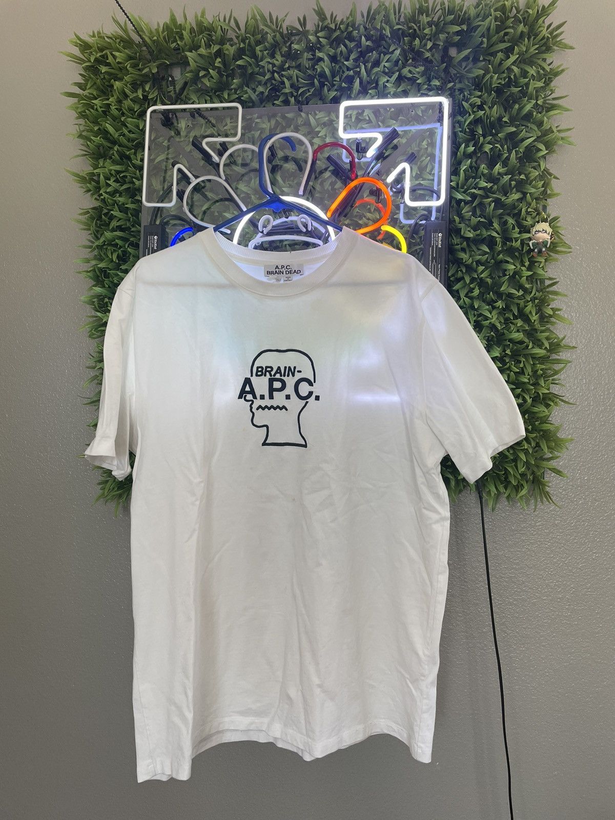 A.P.C. × Brain Dead APC Braindead tee | Grailed