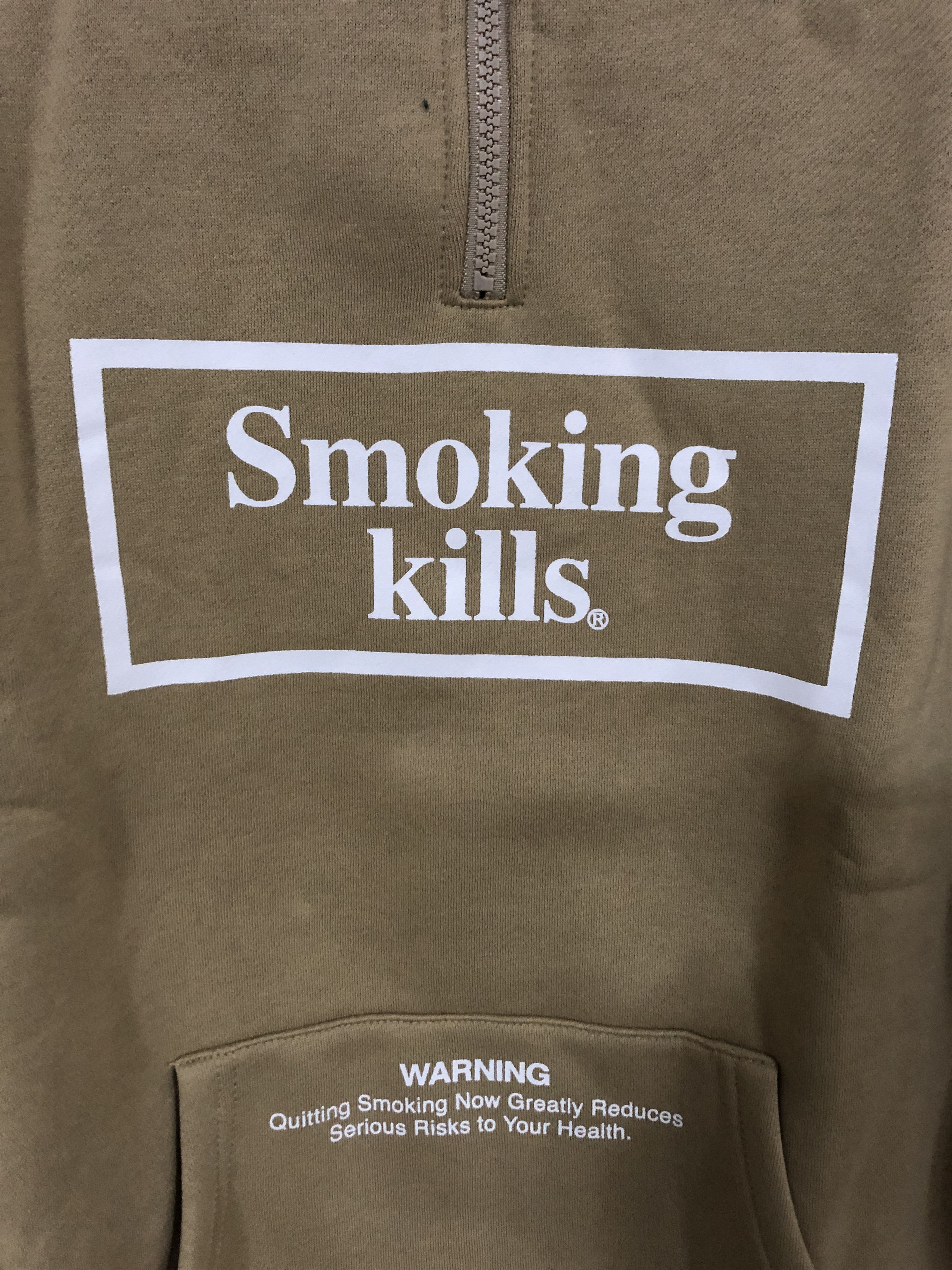 FR2 Fucking Rabbit Smoking Kills 1/4 Zip Pullover SAMPLE Size US M / EU 48-50 / 2 - 3 Thumbnail