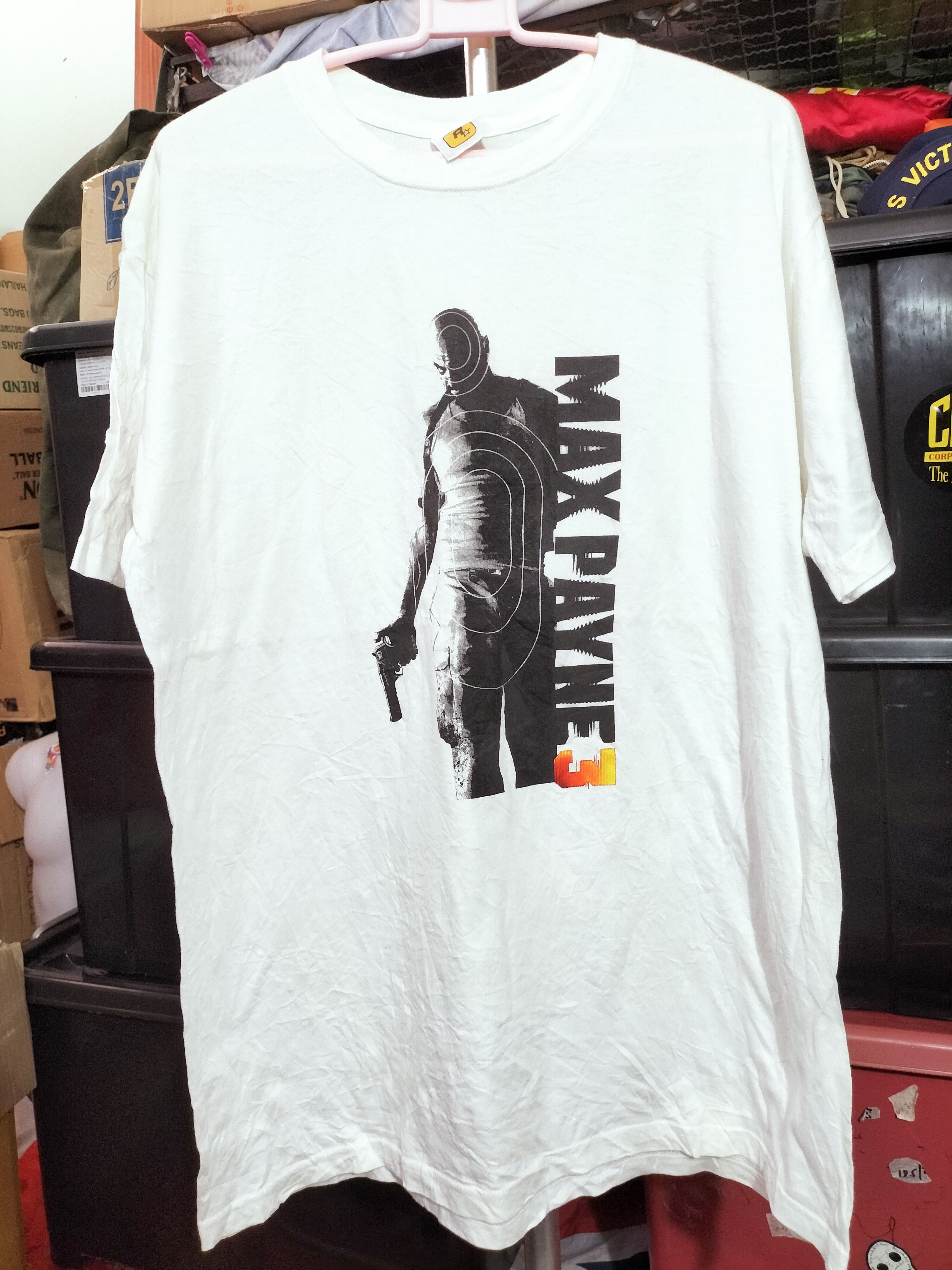 Vintage Vintage Maxpayne 3 Movie games fashion street tour europe Size US L / EU 52-54 / 3 - 2 Thumbnail
