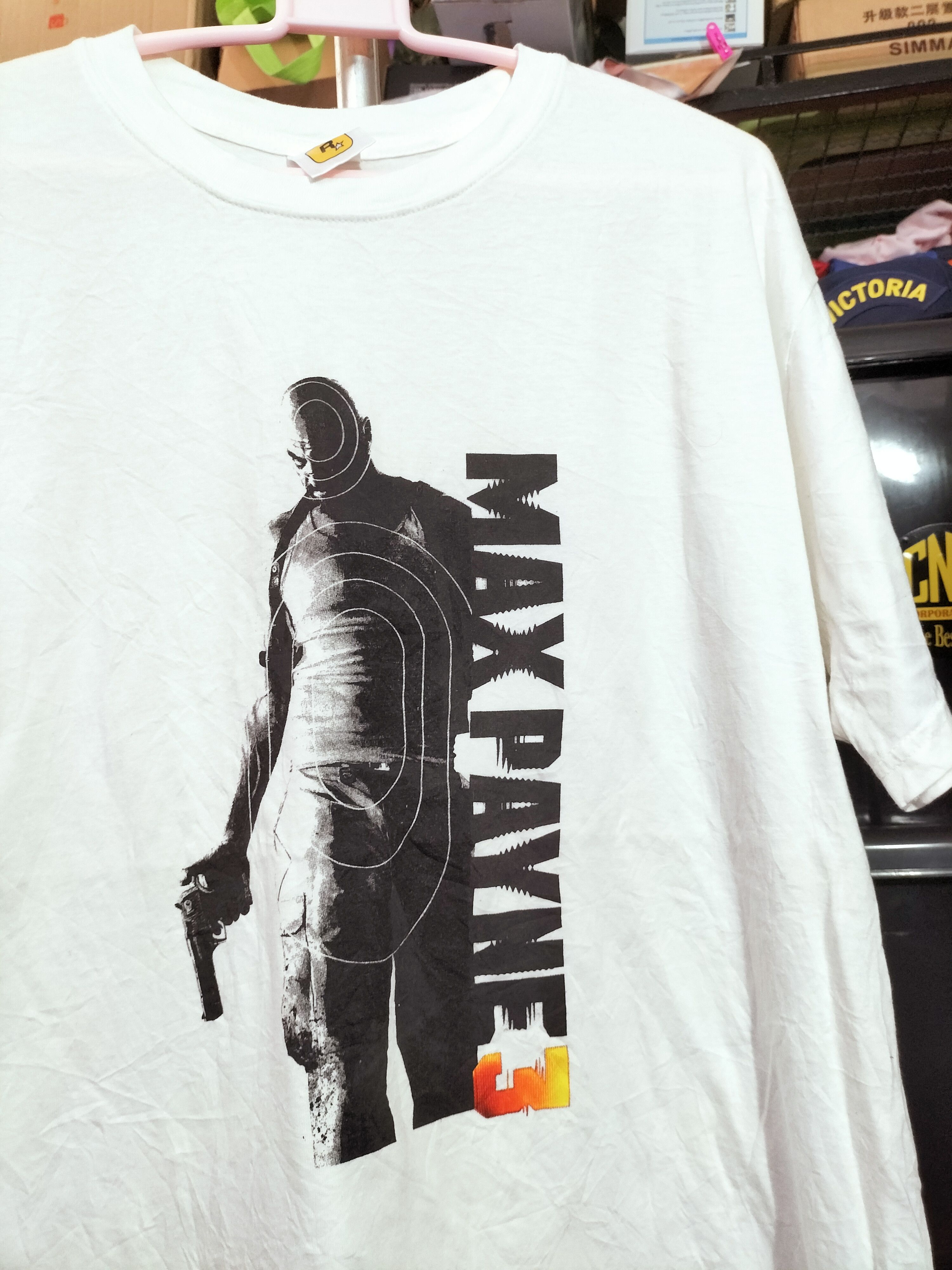 Vintage Vintage Maxpayne 3 Movie games fashion street tour europe Size US L / EU 52-54 / 3 - 1 Thumbnail