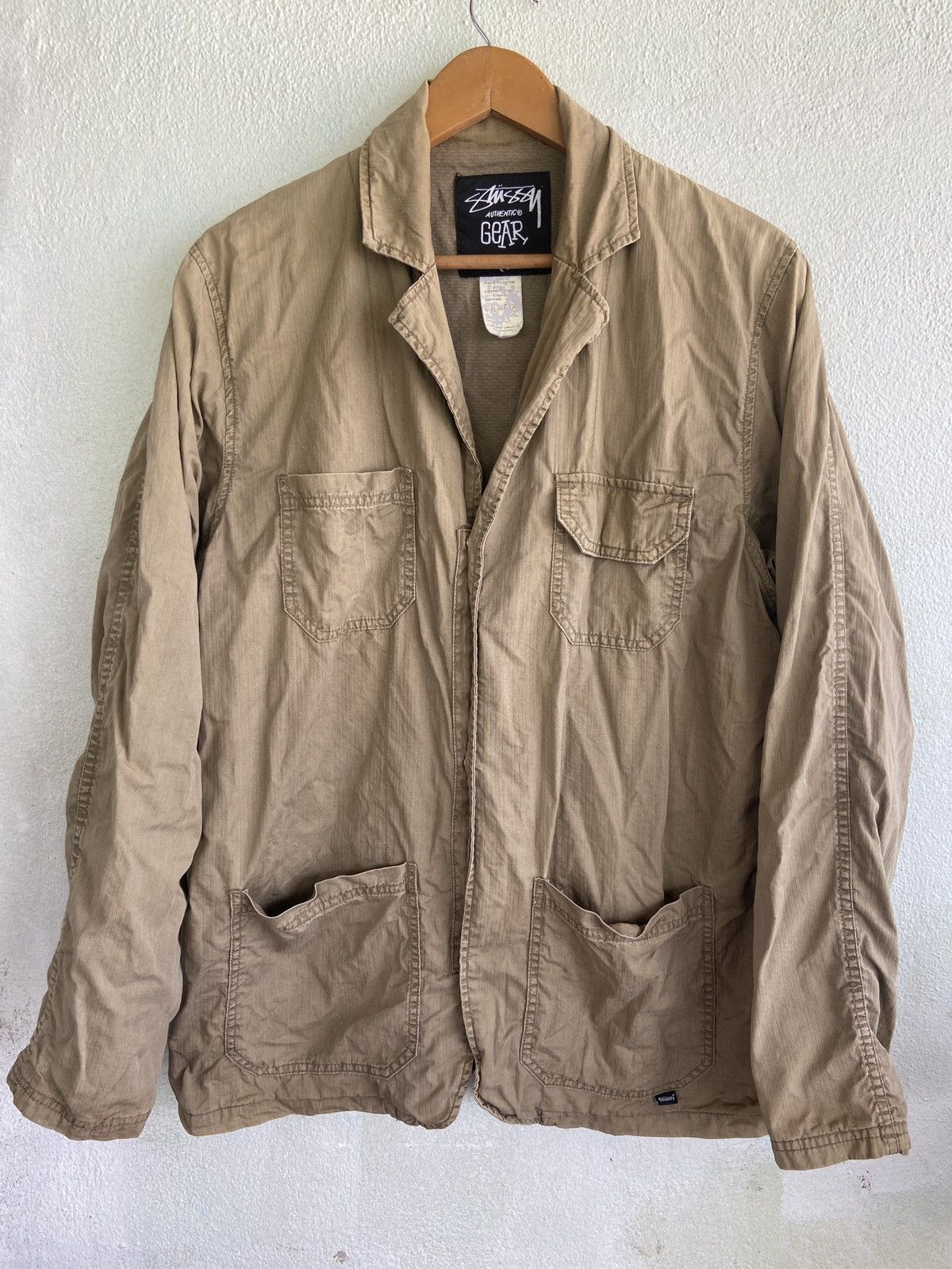 Vintage Stussy Gear Worker Jacket