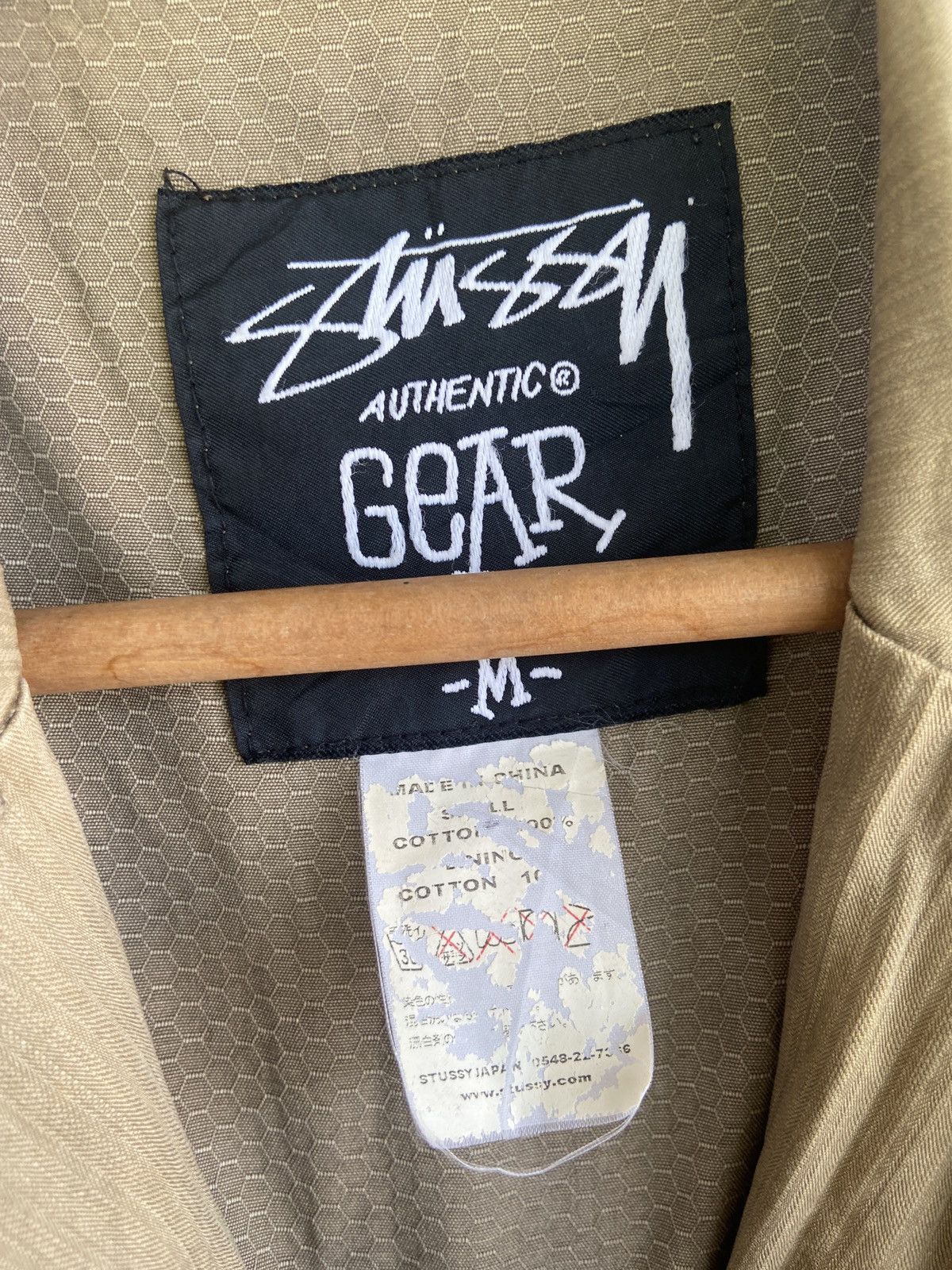 Vintage Stussy Gear Worker Jacket