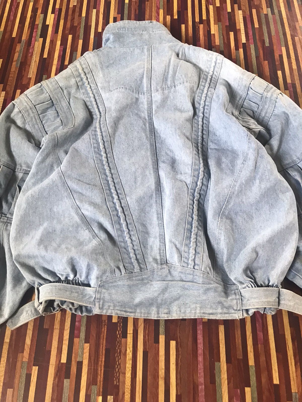 Designer DENIM JACKET HOOK ANGEL Size US M / EU 48-50 / 2 - 7 Thumbnail