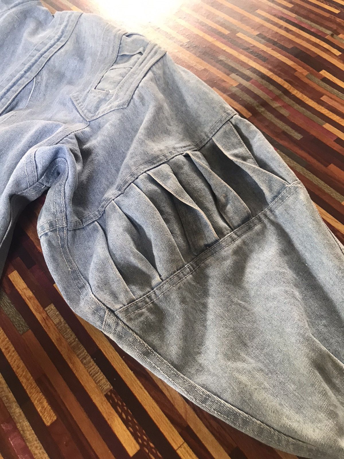 Designer DENIM JACKET HOOK ANGEL Size US M / EU 48-50 / 2 - 8 Thumbnail