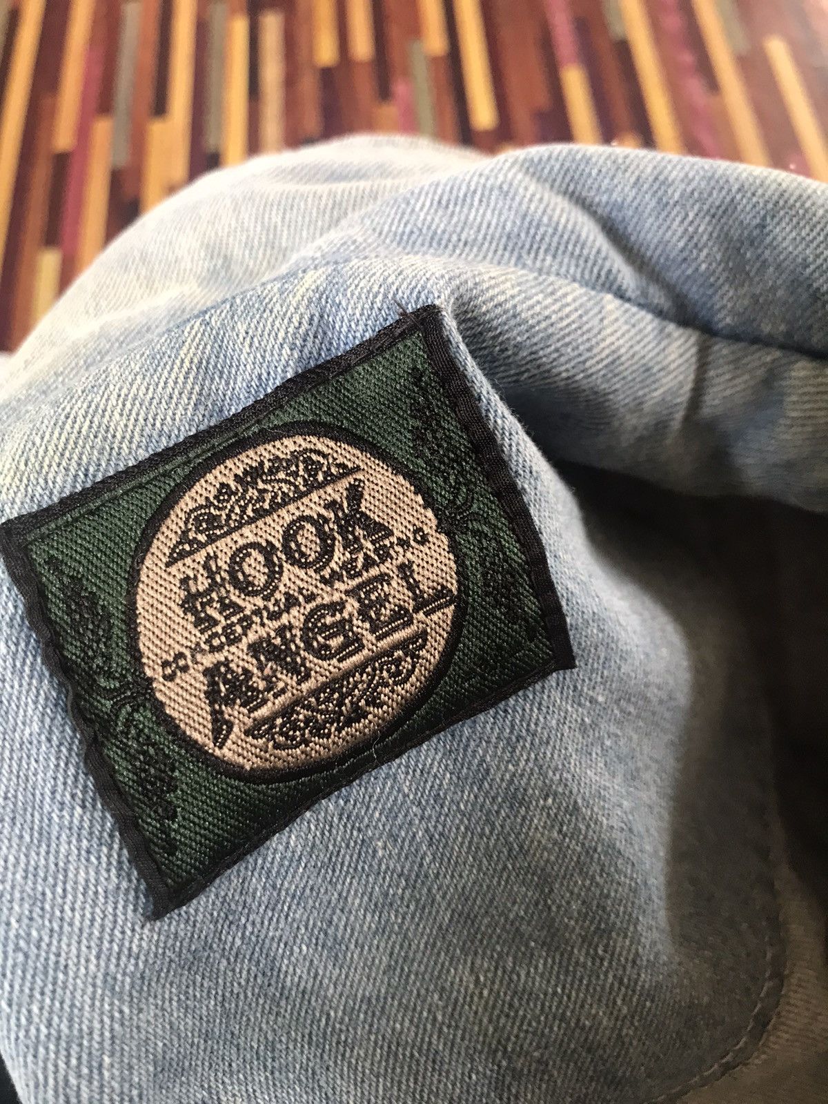 Designer DENIM JACKET HOOK ANGEL Size US M / EU 48-50 / 2 - 16 Thumbnail