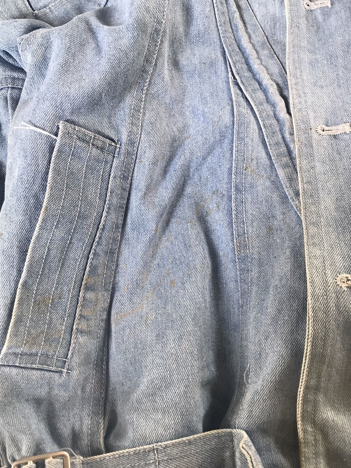 Designer DENIM JACKET HOOK ANGEL Size US M / EU 48-50 / 2 - 13 Thumbnail