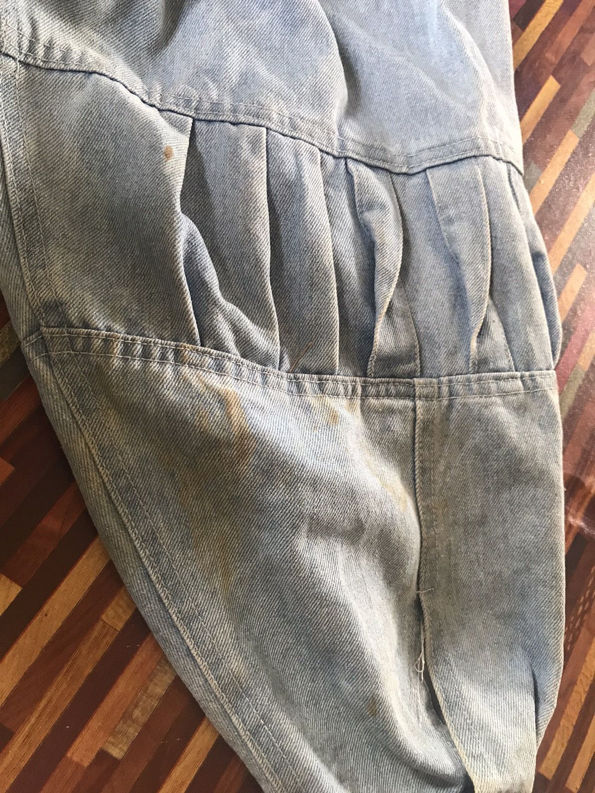 Designer DENIM JACKET HOOK ANGEL Size US M / EU 48-50 / 2 - 9 Thumbnail