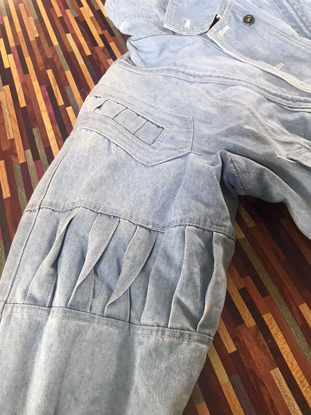 Designer DENIM JACKET HOOK ANGEL Size US M / EU 48-50 / 2 - 11 Thumbnail
