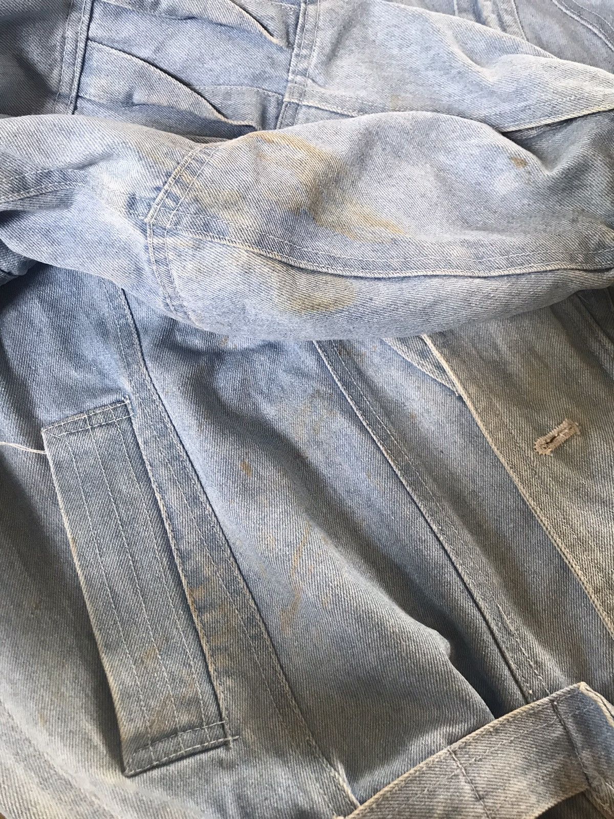 Designer DENIM JACKET HOOK ANGEL Size US M / EU 48-50 / 2 - 14 Thumbnail