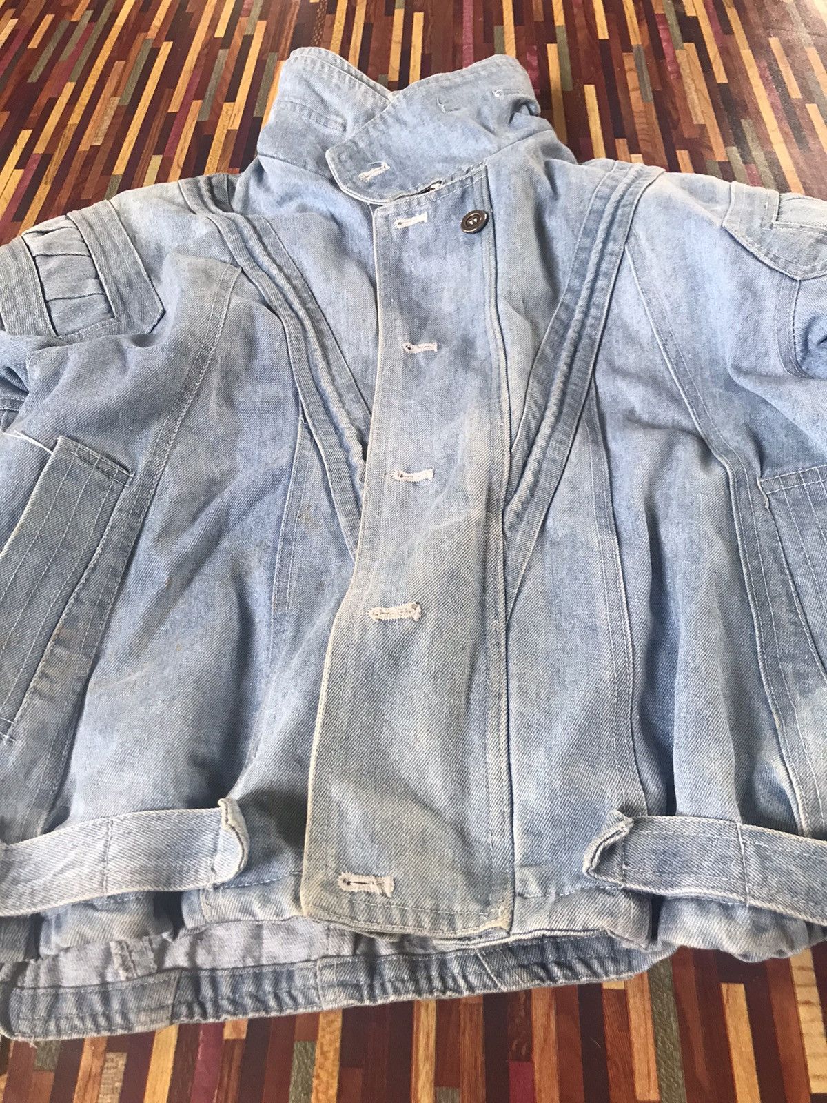 Designer DENIM JACKET HOOK ANGEL Size US M / EU 48-50 / 2 - 12 Thumbnail