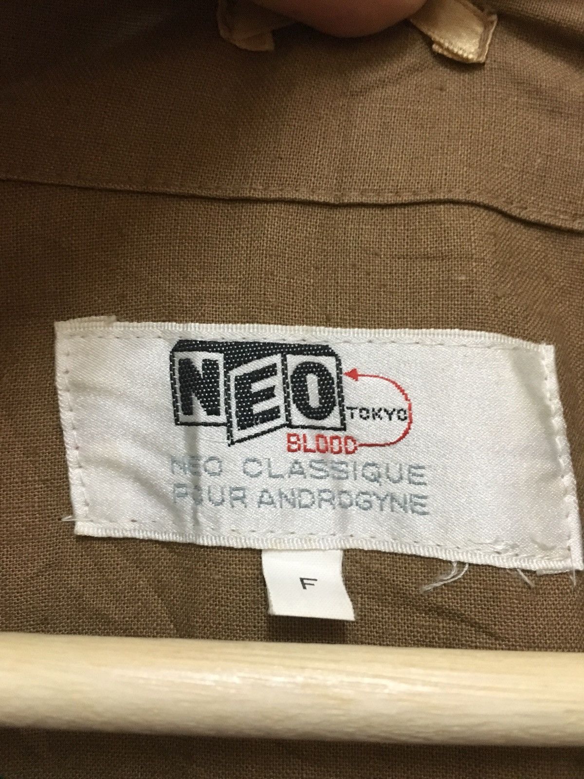 Vintage Neo Classique Pour Androgyne Jacket Sweater Design Size US L / EU 52-54 / 3 - 3 Thumbnail