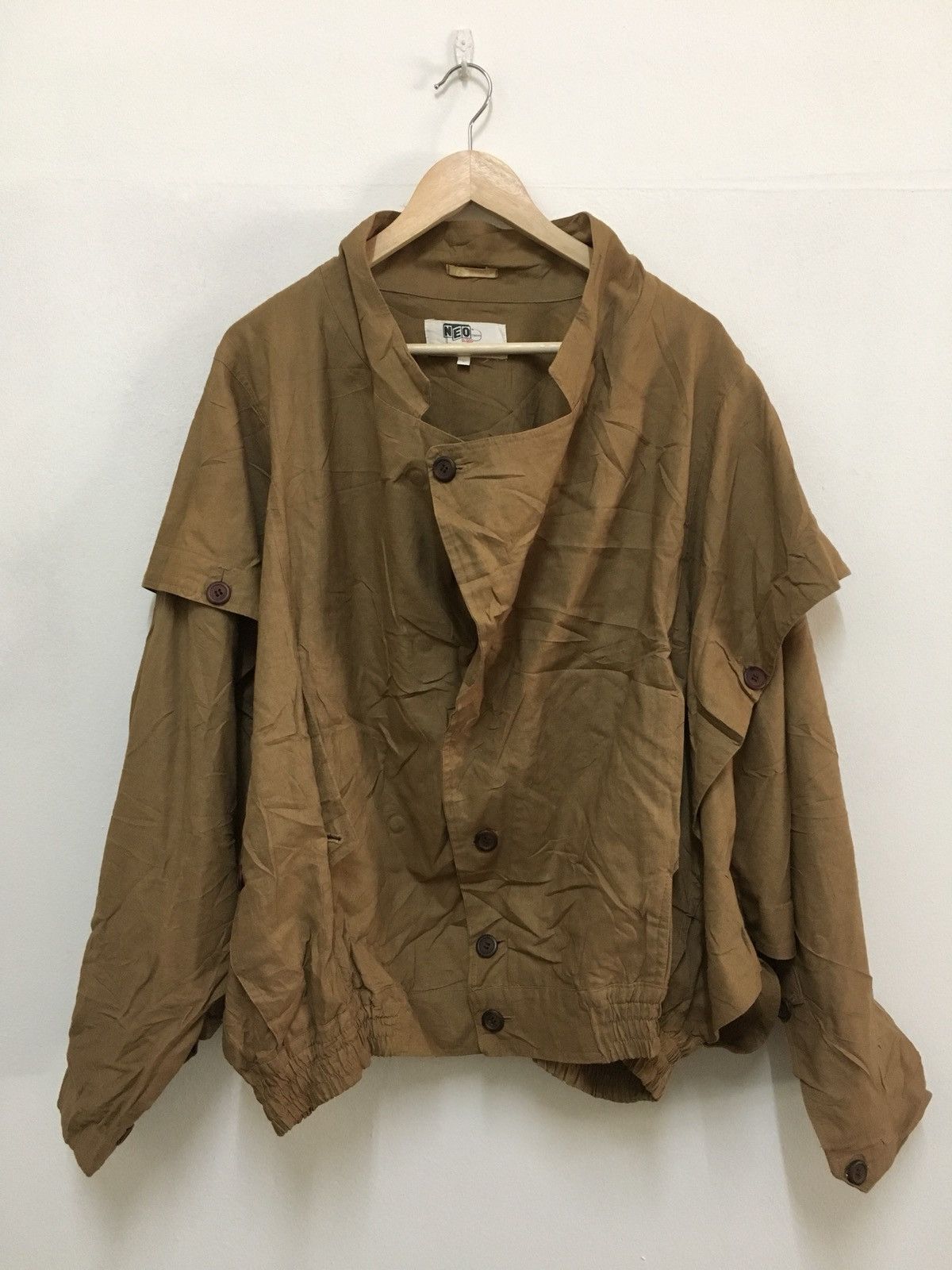 Vintage Neo Classique Pour Androgyne Jacket Sweater Design Size US L / EU 52-54 / 3 - 1 Thumbnail