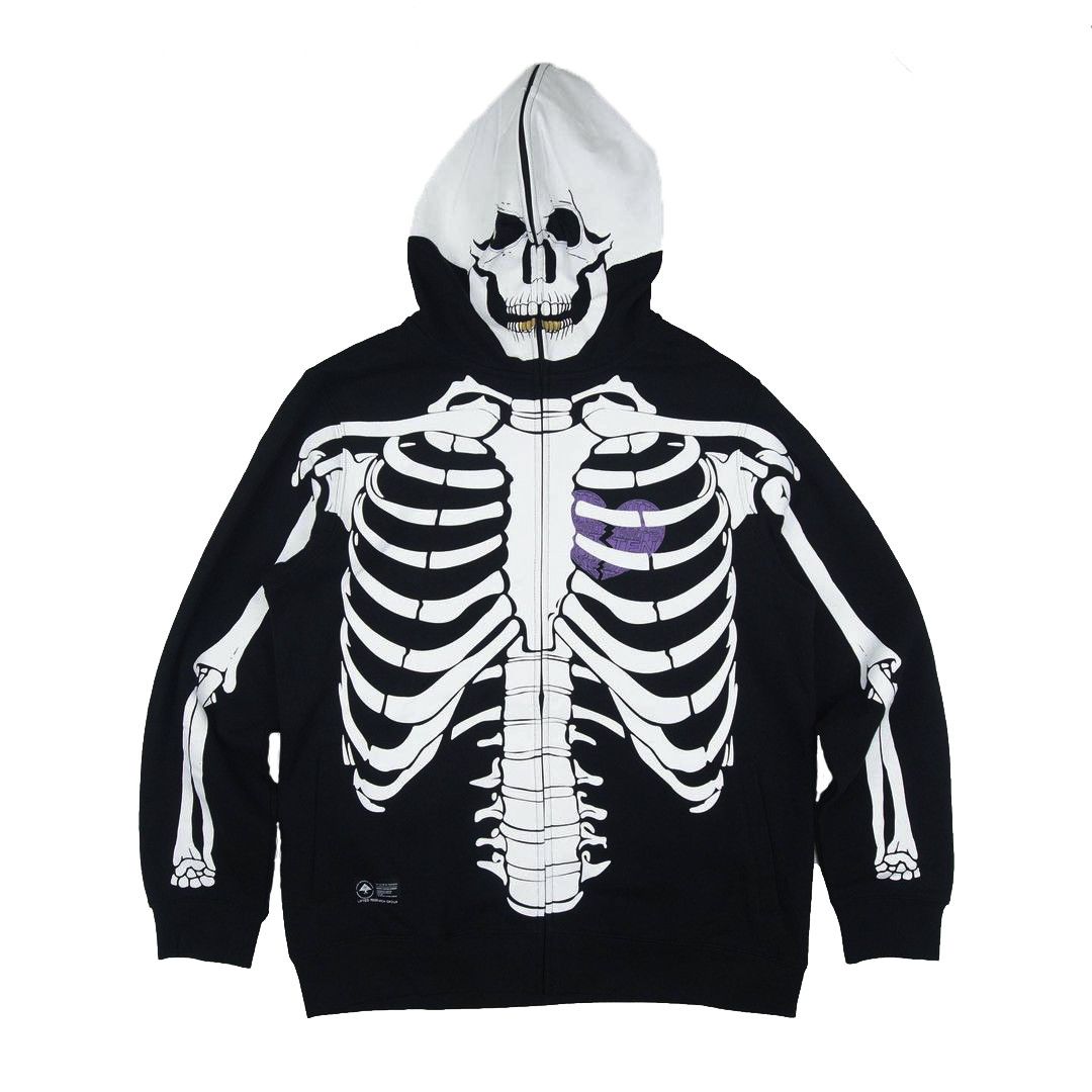 Vintage LRG Kanye West Dead Serious Skeleton Hoodie | Grailed