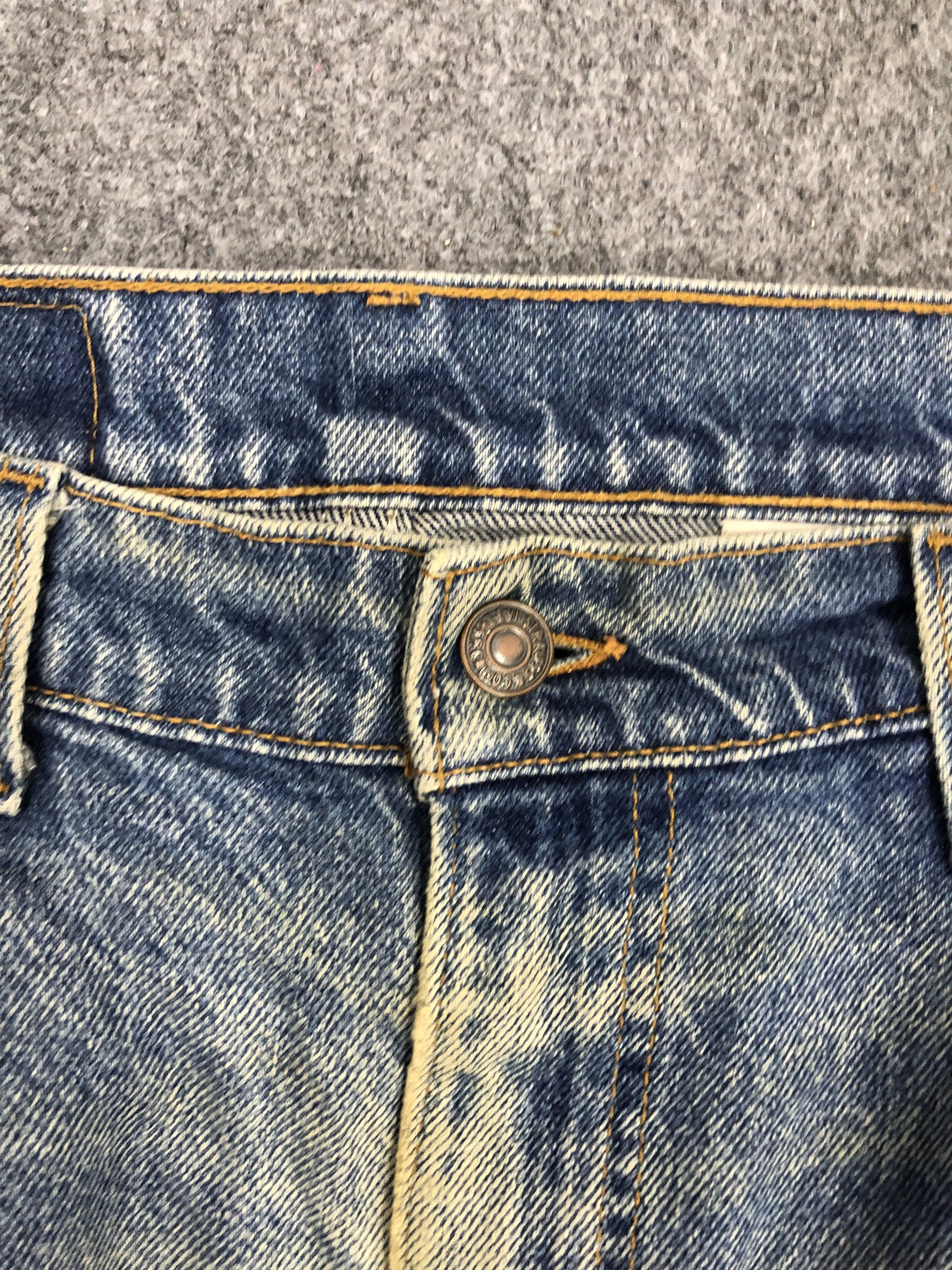 Levi's Vintage Levis 505 Orange Tab Denim DP1246 Size US 38 / EU 54 - 8 Thumbnail