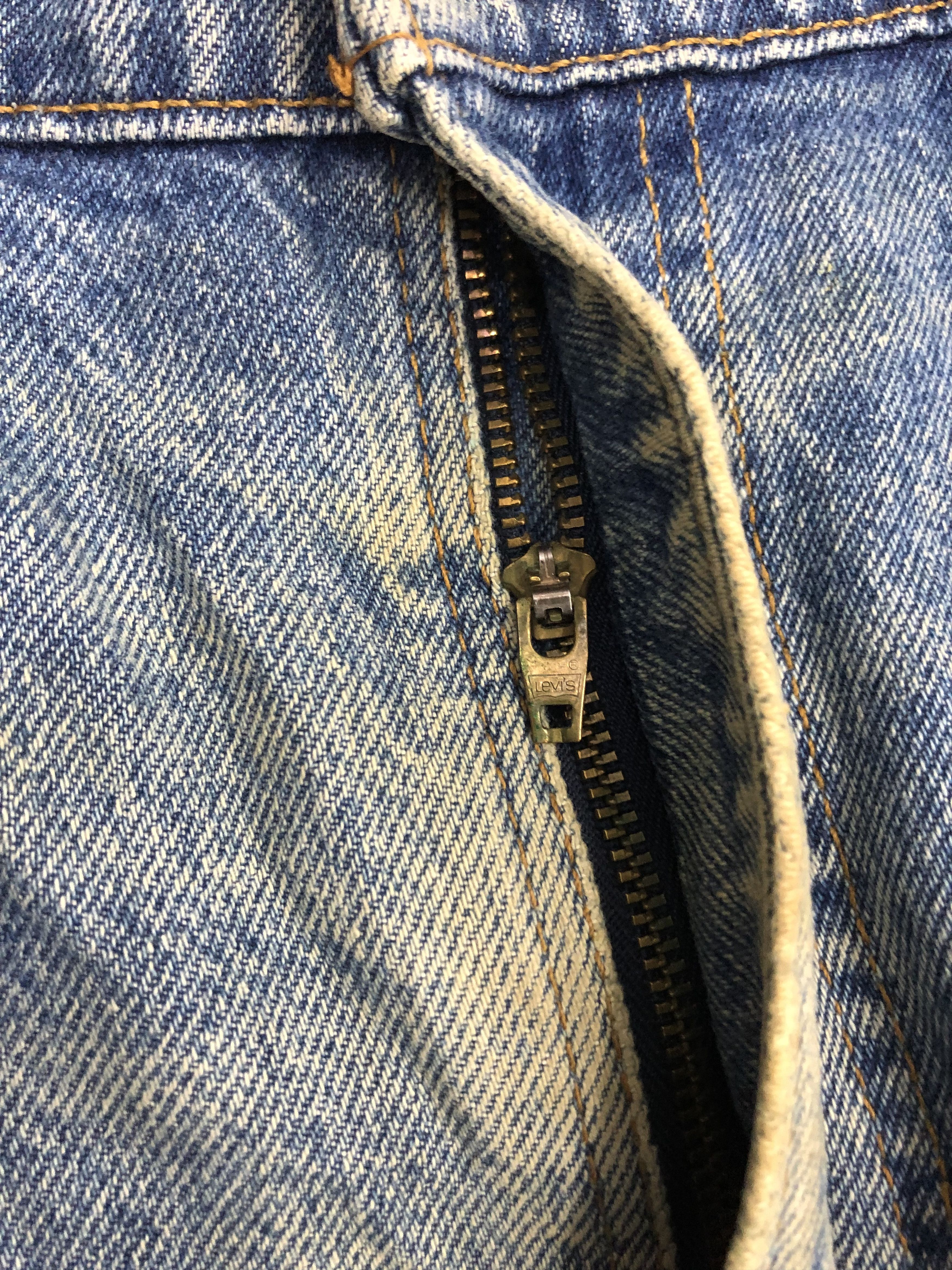 Levi's Vintage Levis 505 Orange Tab Denim DP1246 Size US 38 / EU 54 - 9 Thumbnail