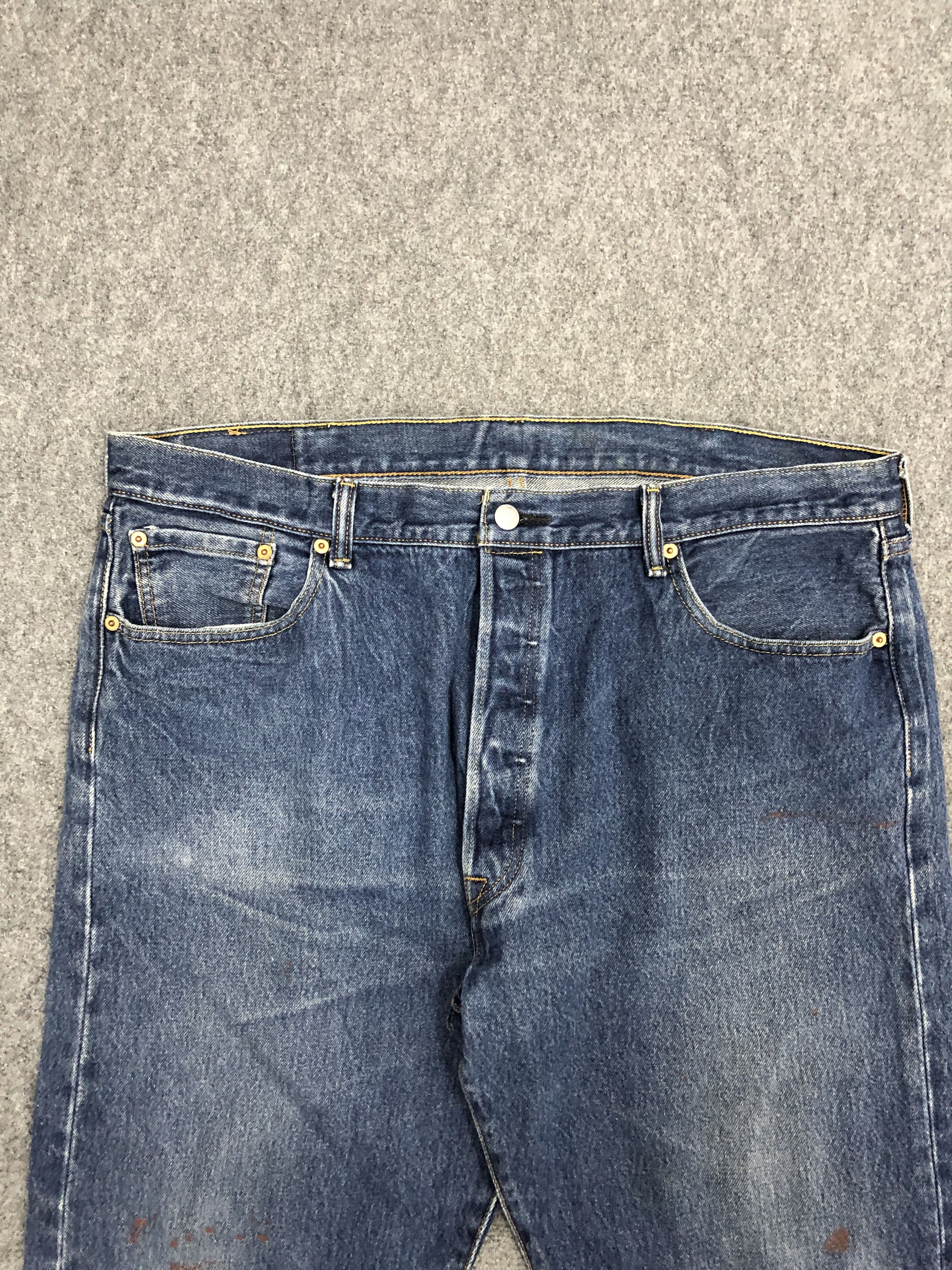Levi's Vintage Levis 501 Sun Faded Denim DP1243 Size US 39 - 2 Thumbnail