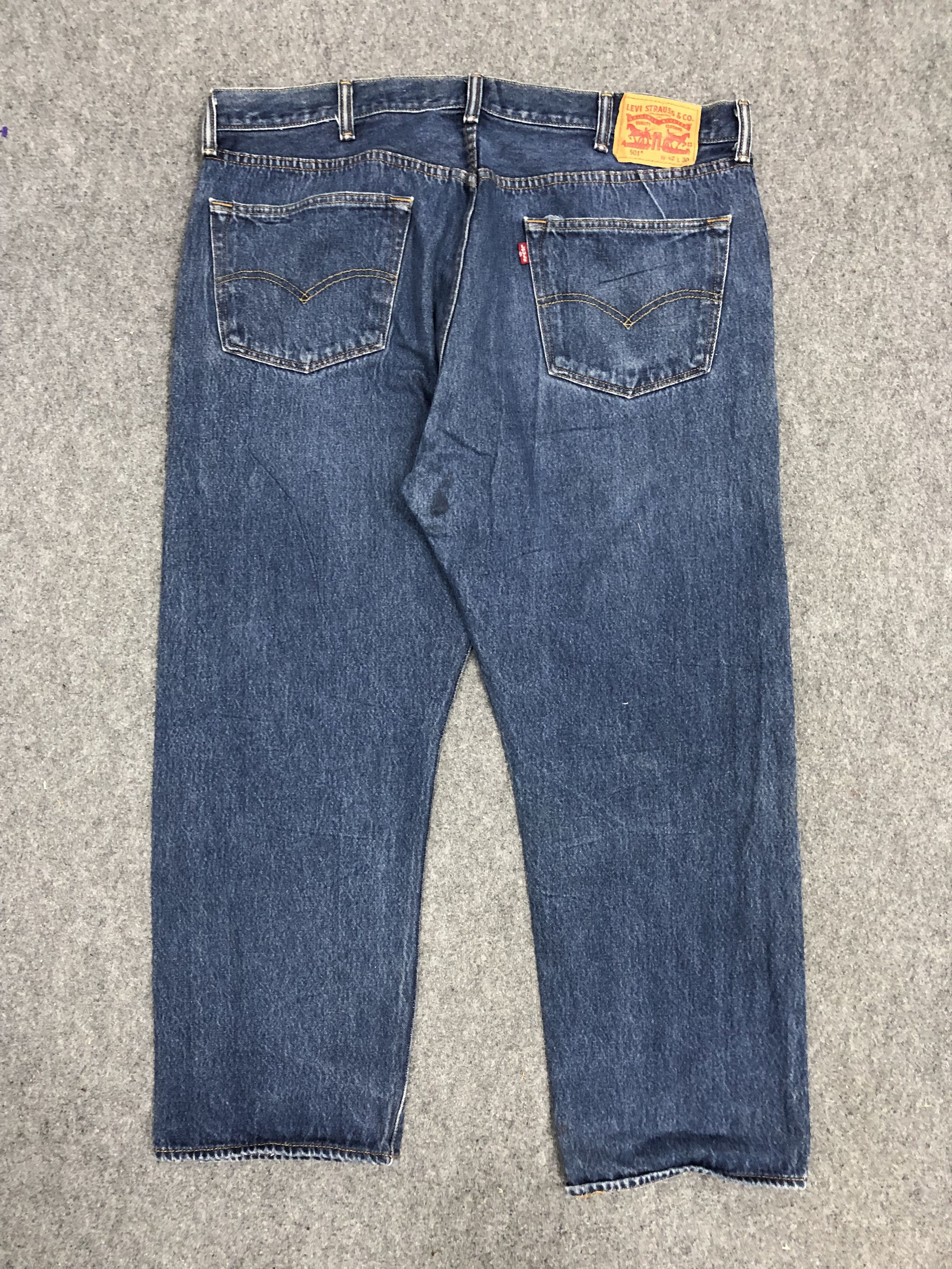 Levi's Vintage Levis 501 Sun Faded Denim DP1243 Size US 39 - 3 Thumbnail