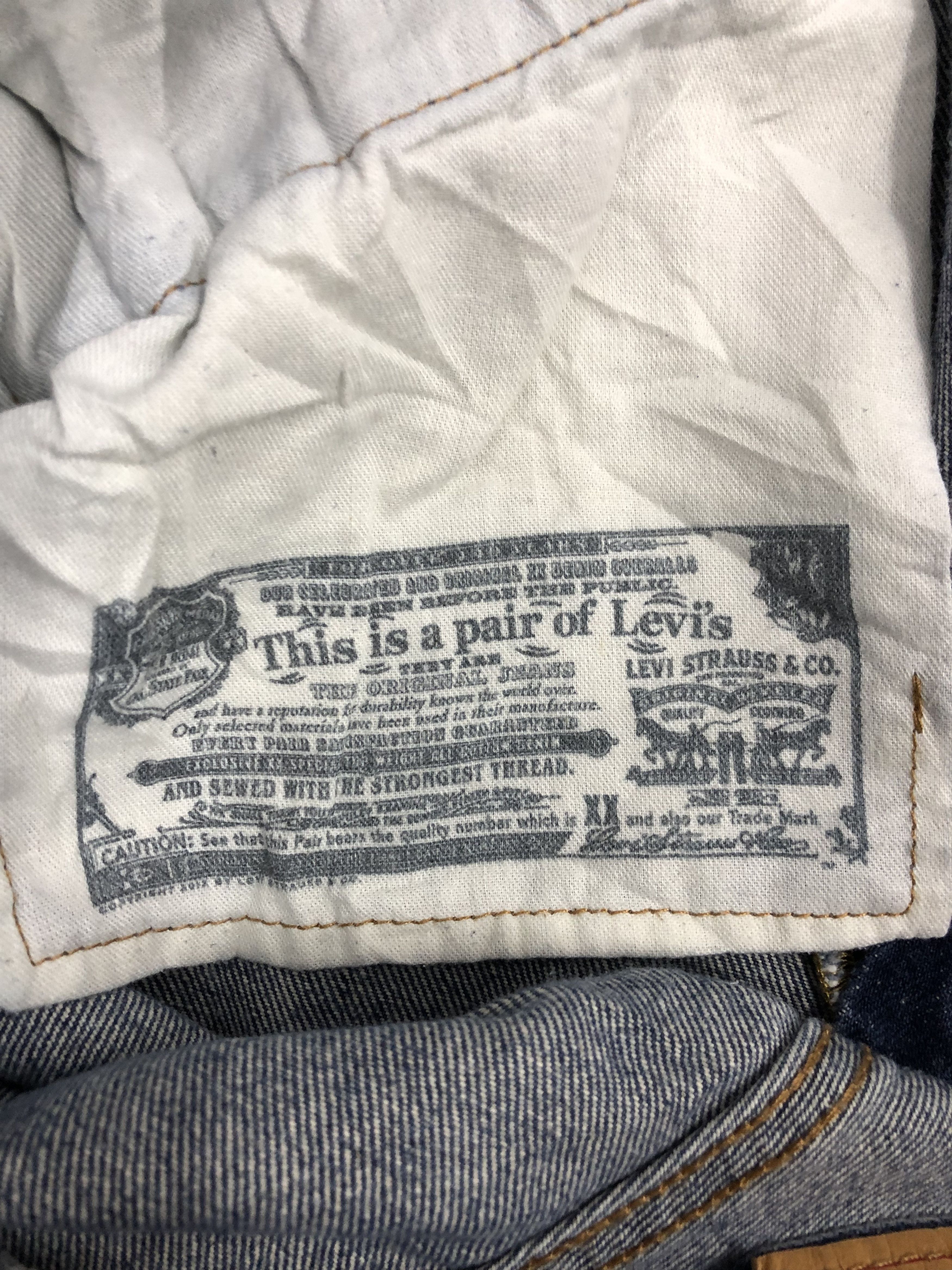 Levi's Vintage Levis 501 Sun Faded Denim DP1243 Size US 39 - 13 Thumbnail