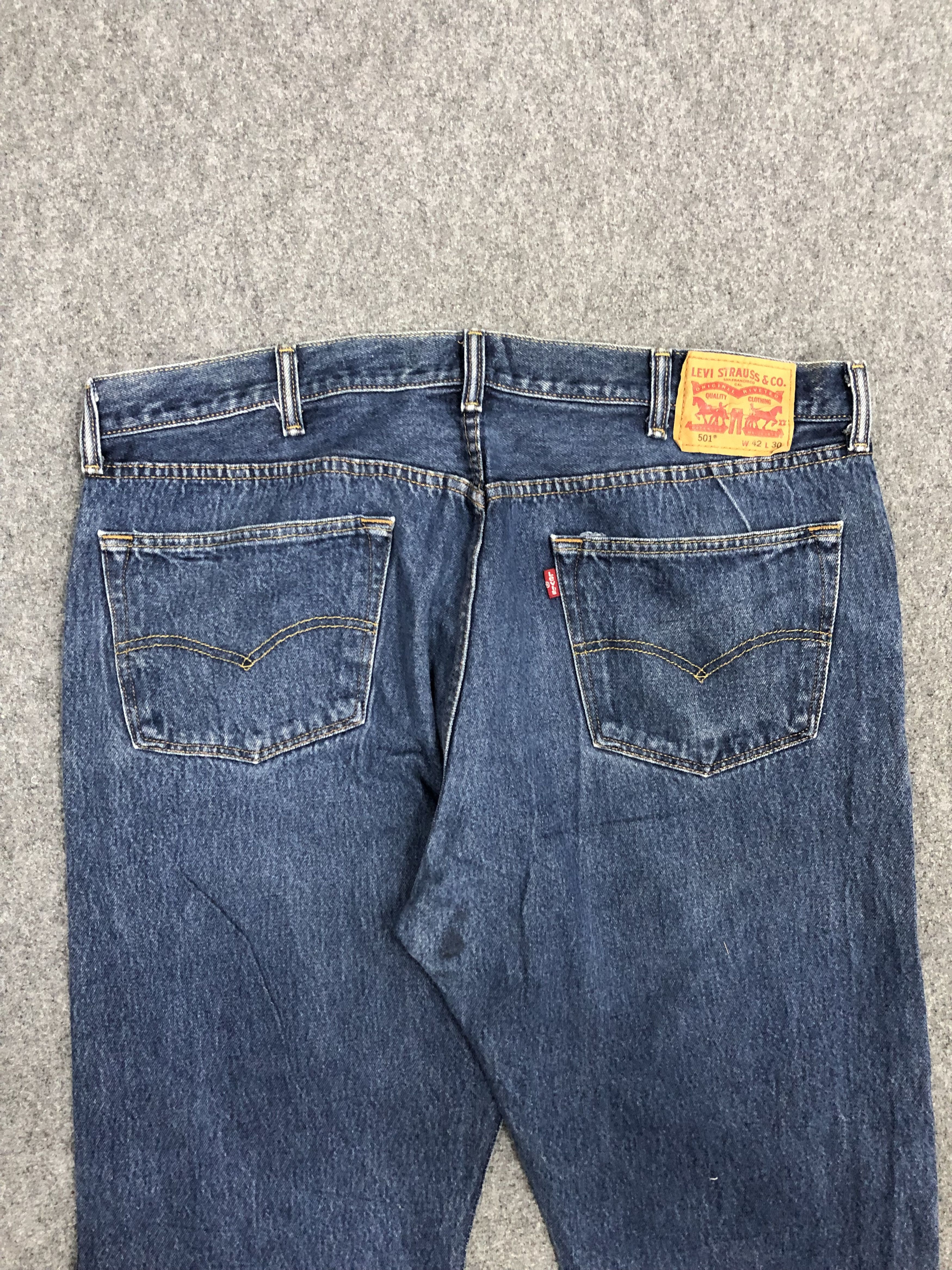 Levi's Vintage Levis 501 Sun Faded Denim DP1243 Size US 39 - 4 Thumbnail