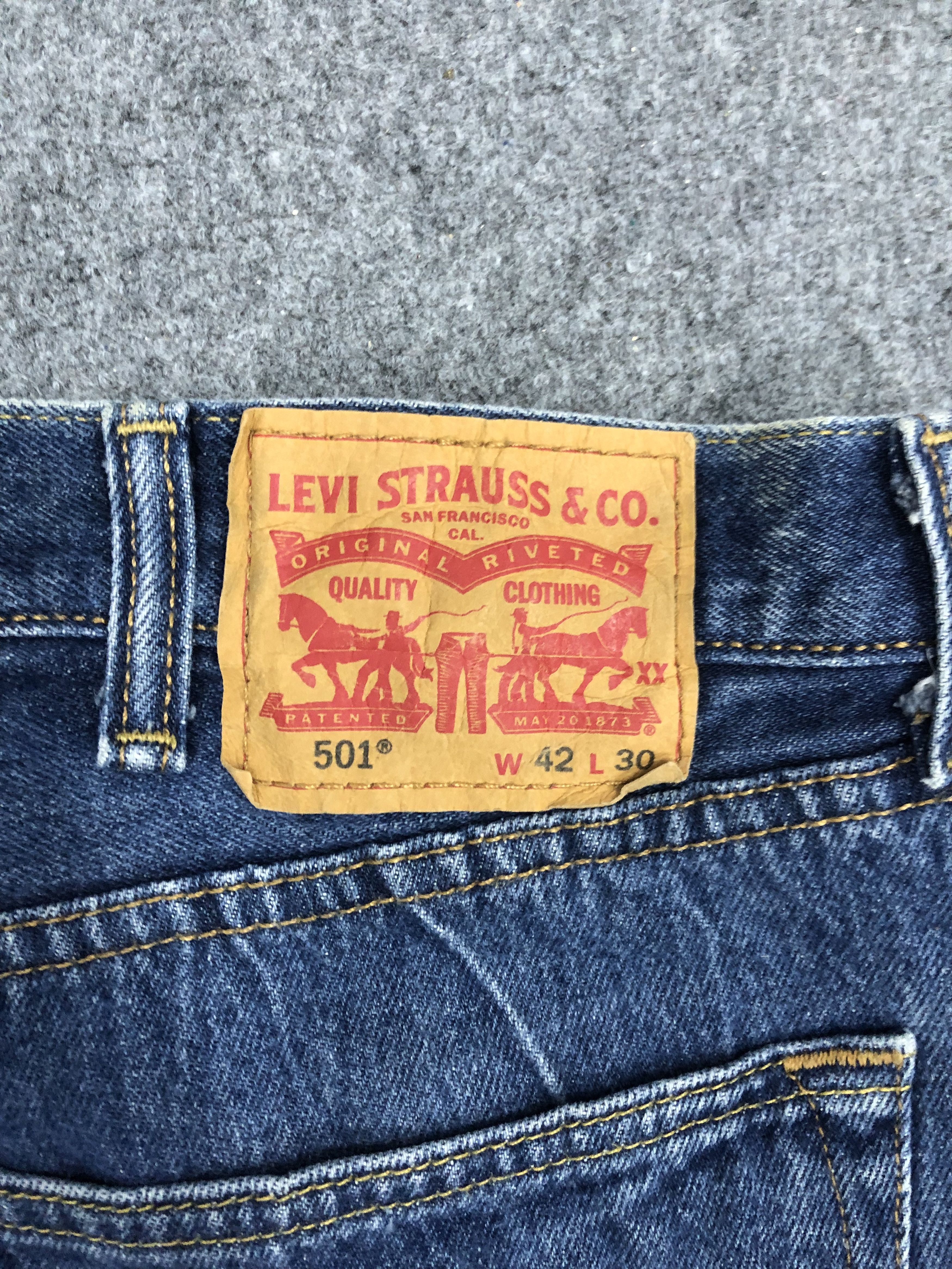 Levi's Vintage Levis 501 Sun Faded Denim DP1243 Size US 39 - 5 Thumbnail