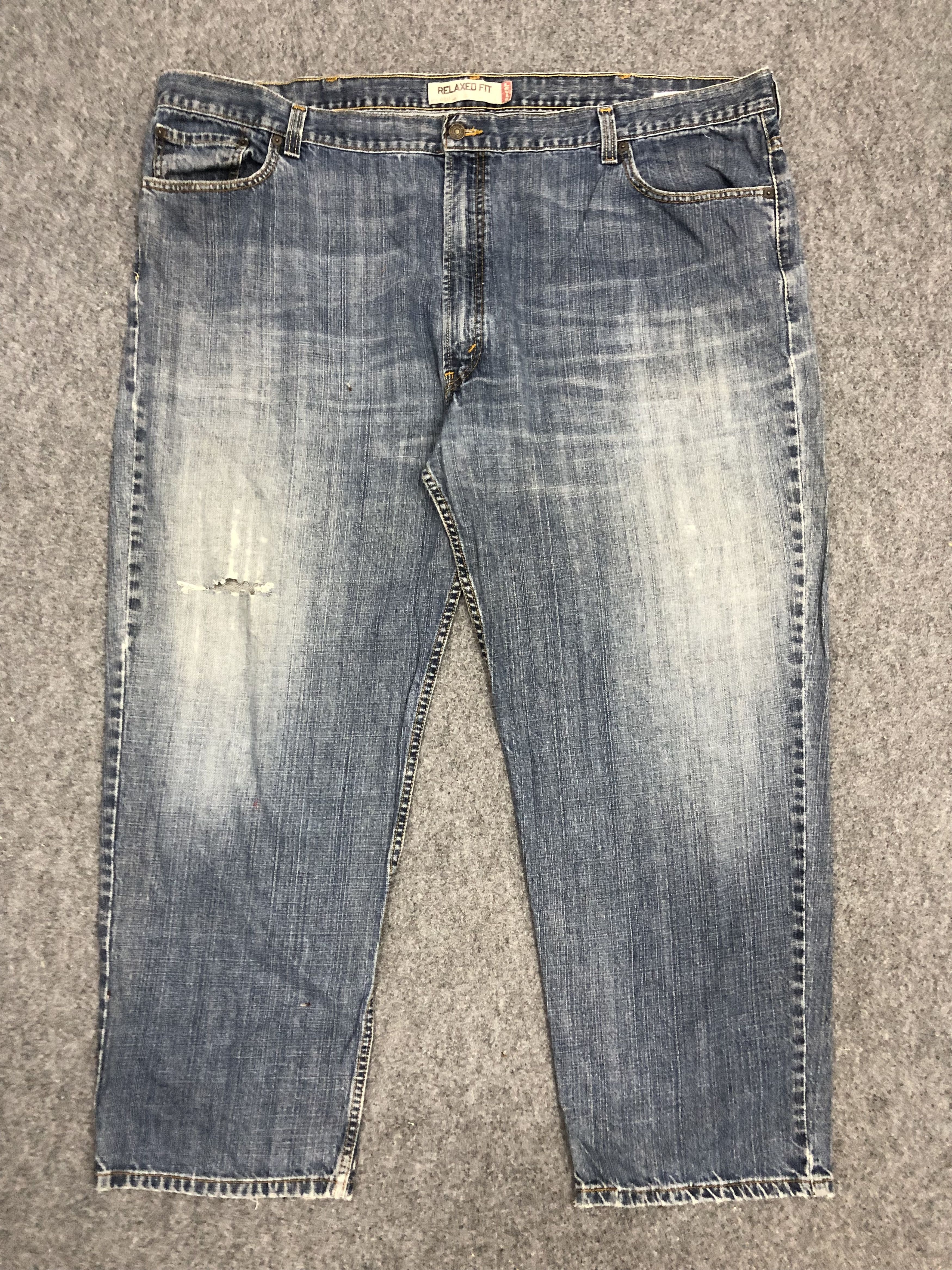 Levi's Vintage Levis 550 Sun Faded Denim DP1241 Size US 44 / EU 60 - 1 Thumbnail