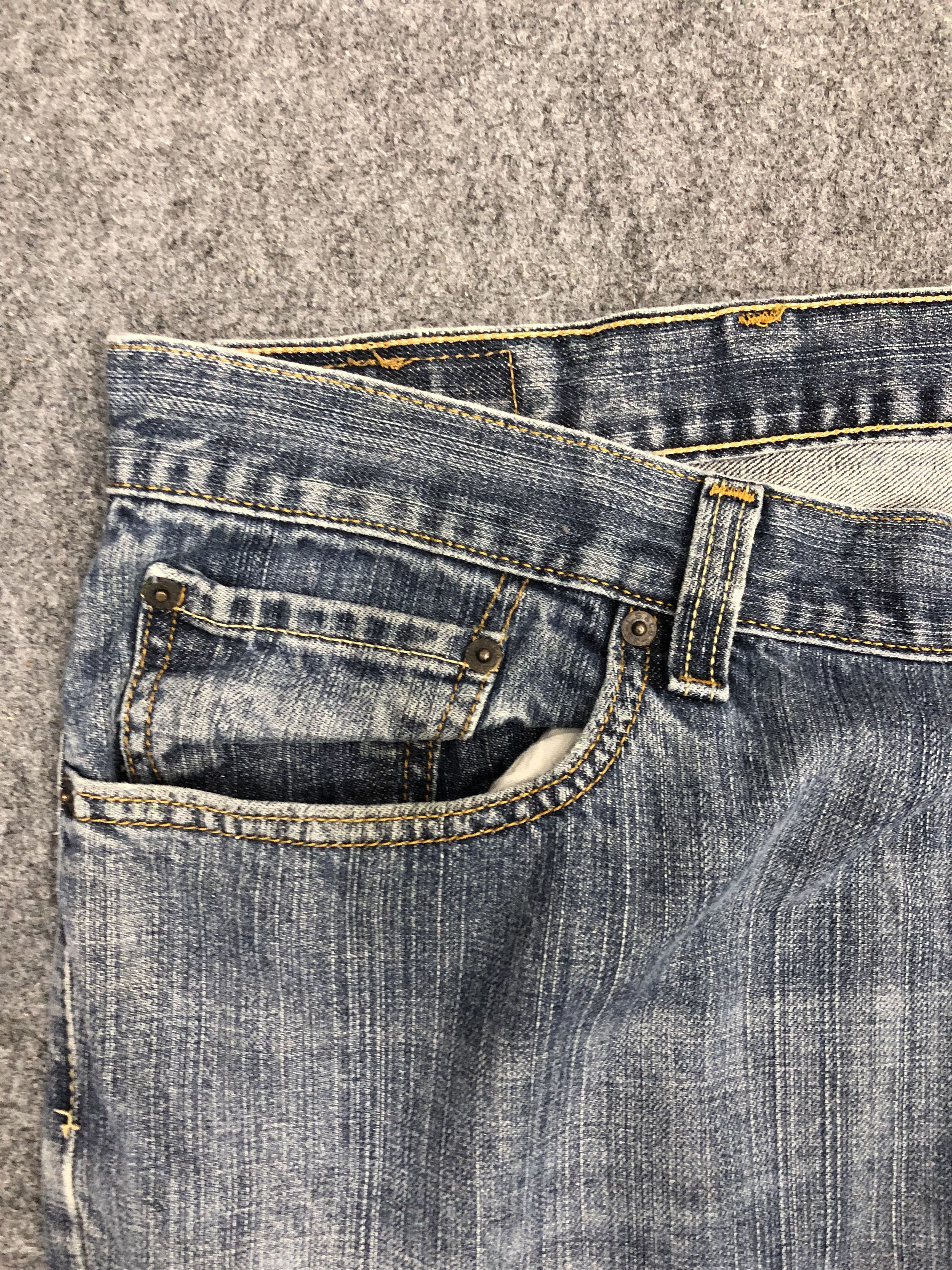Levi's Vintage Levis 550 Sun Faded Denim DP1241 Size US 44 / EU 60 - 9 Thumbnail