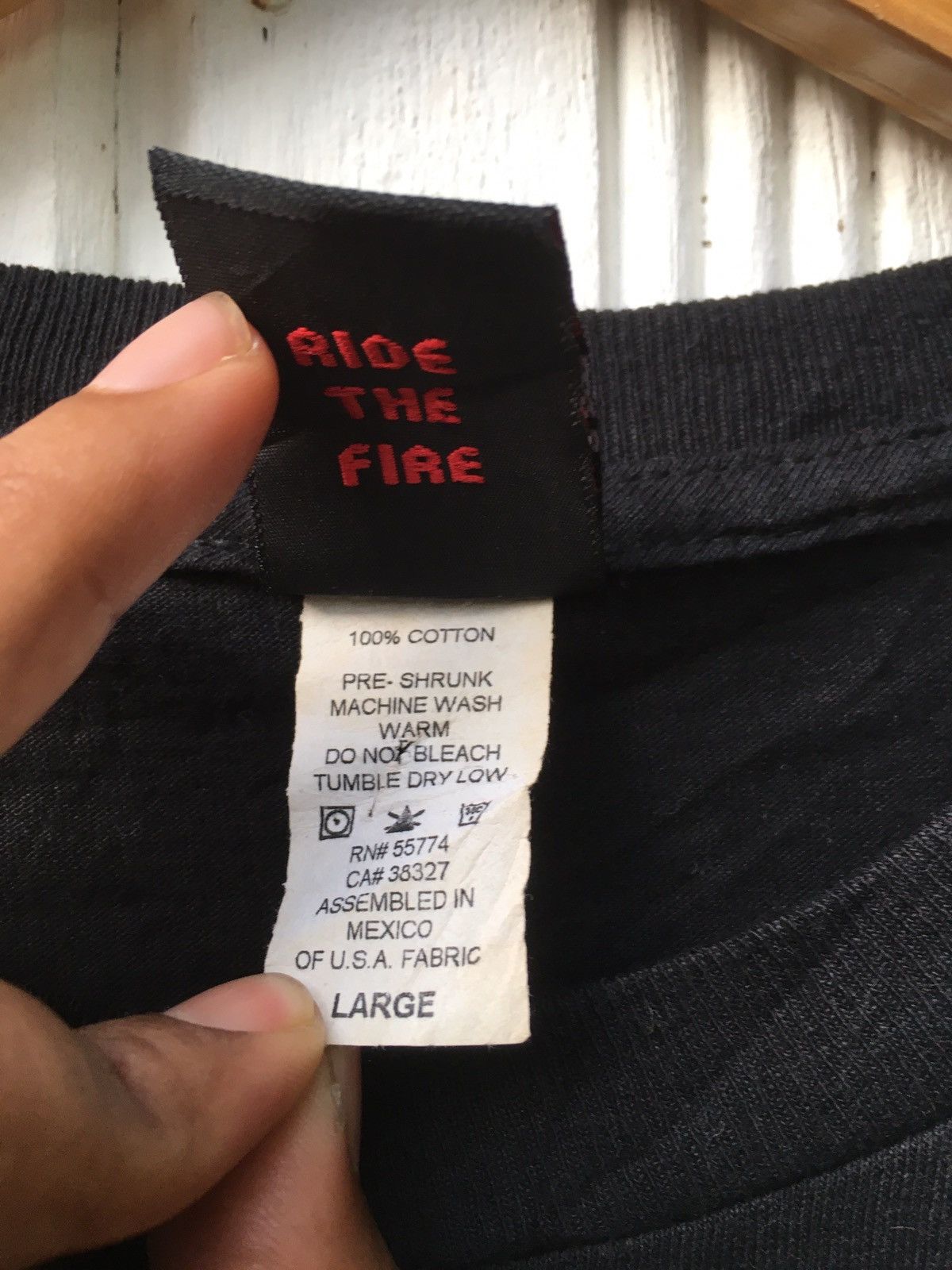 Spitfire Vintage Spitfire Ride The Fire Skateboard Tees Shirt Size US L / EU 52-54 / 3 - 6 Thumbnail