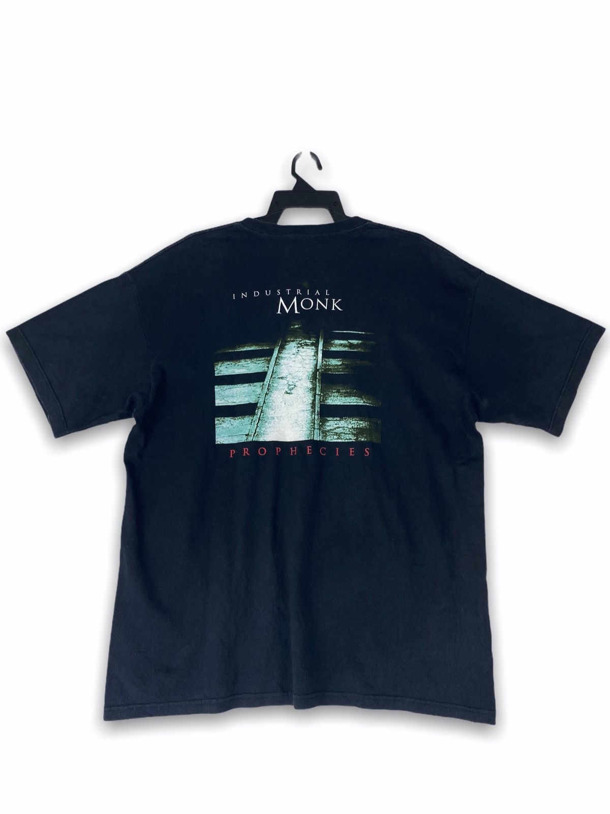Band Tees × Vintage Vintage rare Industrial Monk Prophecies Size US XL / EU 56 / 4 - 1 Thumbnail