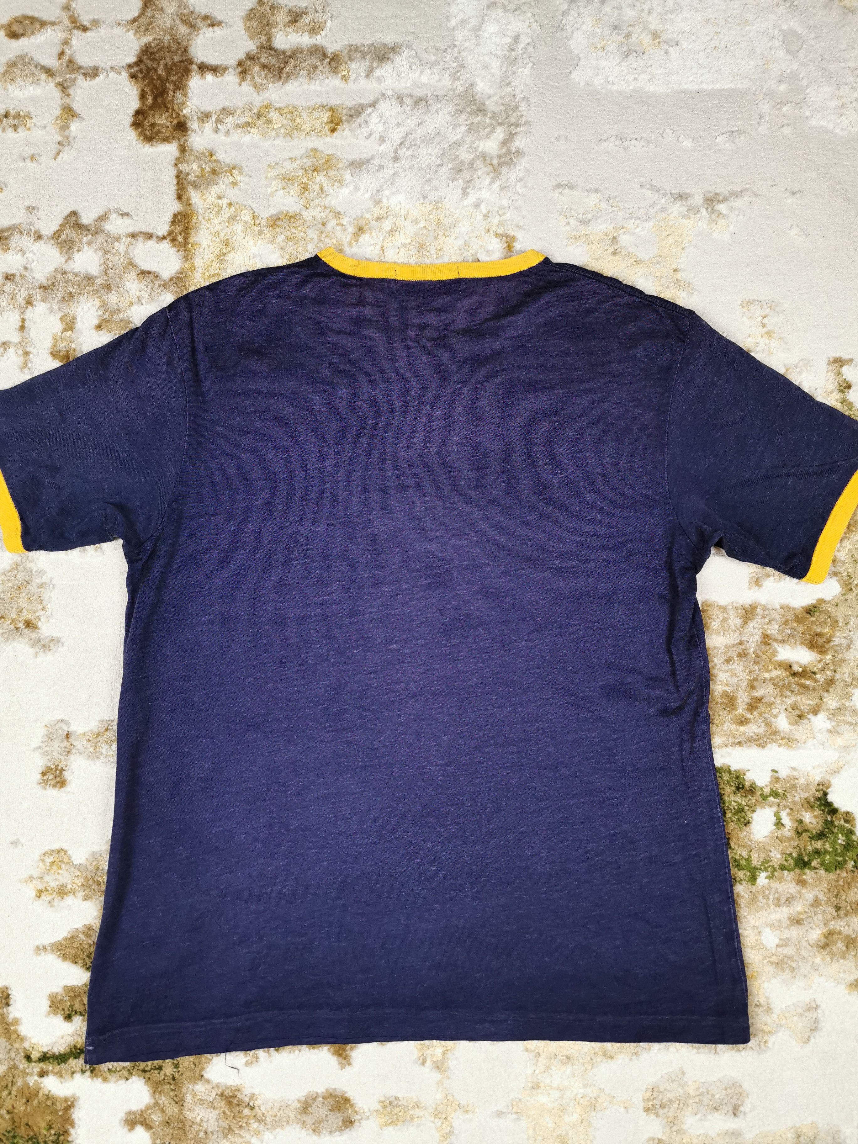 Polo Ralph Lauren Vintage Polo Sport Ralph Lauren P Wings T shirt Faded Size US L / EU 52-54 / 3 - 3 Thumbnail