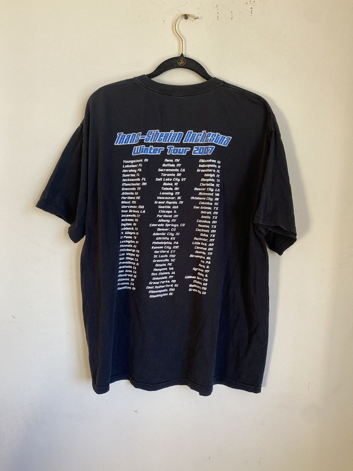 Band Tees × Vintage Vintage 2007 Trans- Siberian orchestra tour tee Size US XXL / EU 58 / 5 - 2 Thumbnail