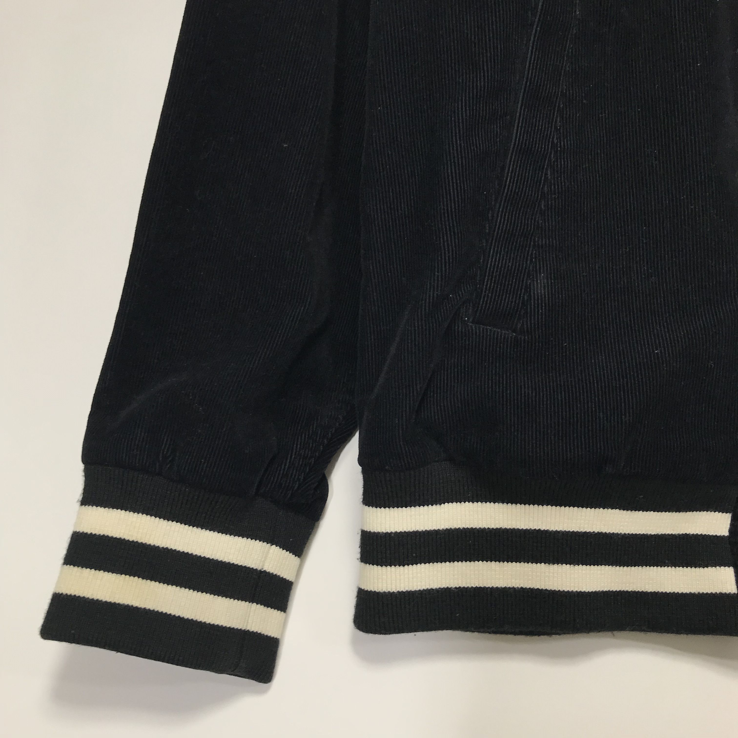 Bape [XL] A BATHING APE BAPE CORDUROY BOMBER JACKET BLACK Size US XL / EU 56 / 4 - 6 Thumbnail