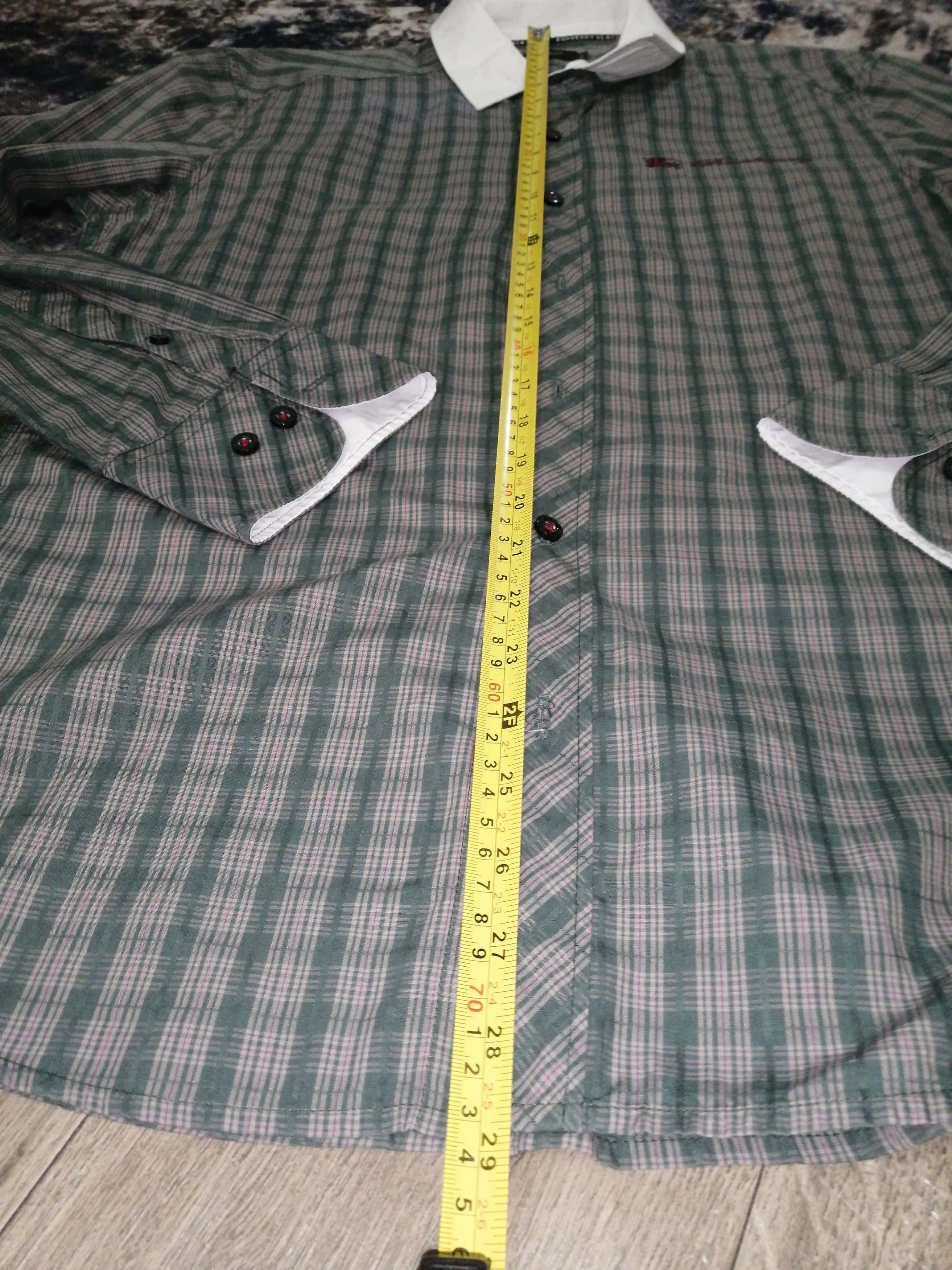Burberry Burberry Black Label Long Sleeve Button Front Shirt Size US M / EU 48-50 / 2 - 11 Thumbnail