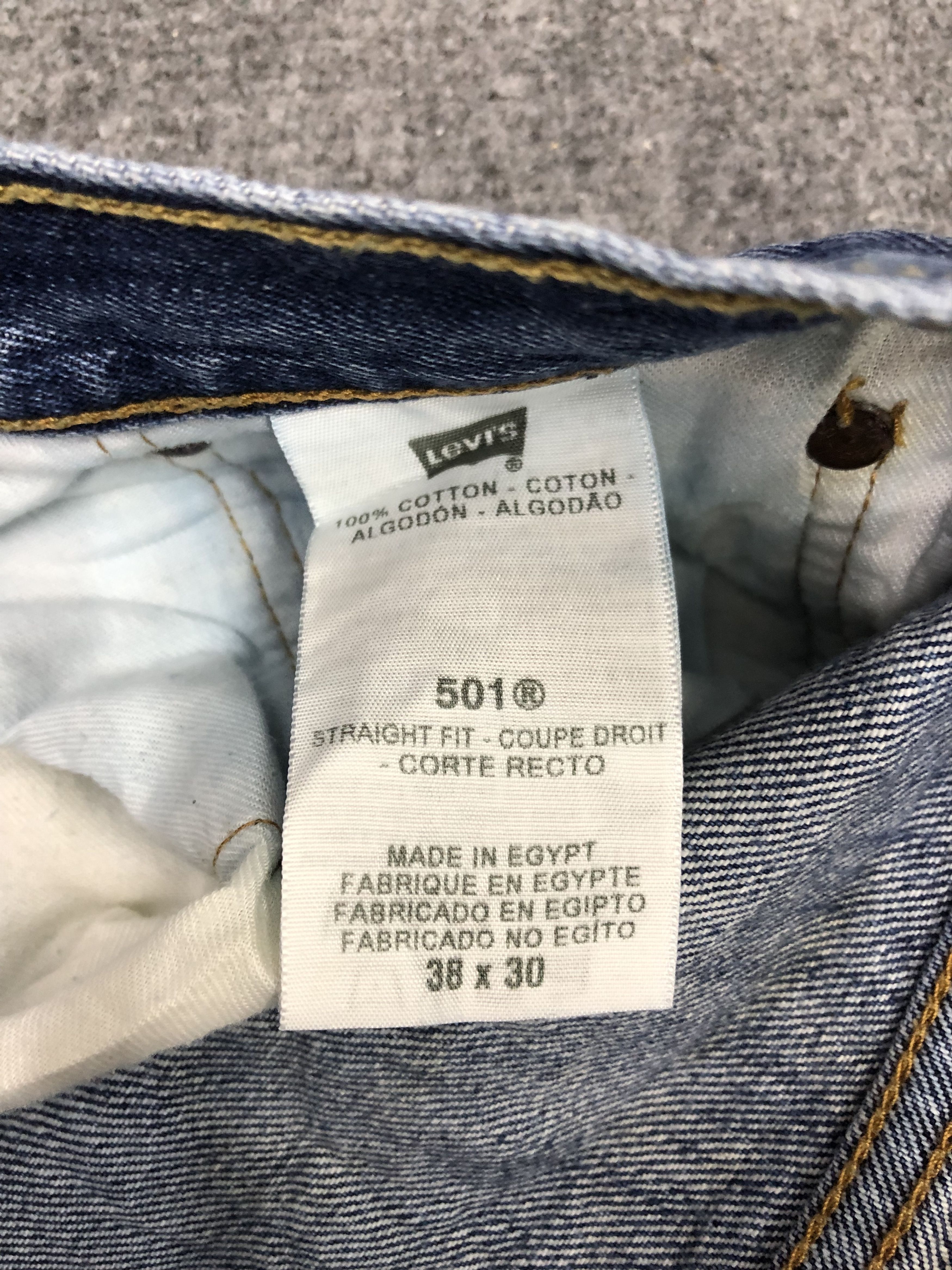 Levi's Vintage Levis 501 Light Blue Jeans DP1275 Size US 39 - 6 Thumbnail