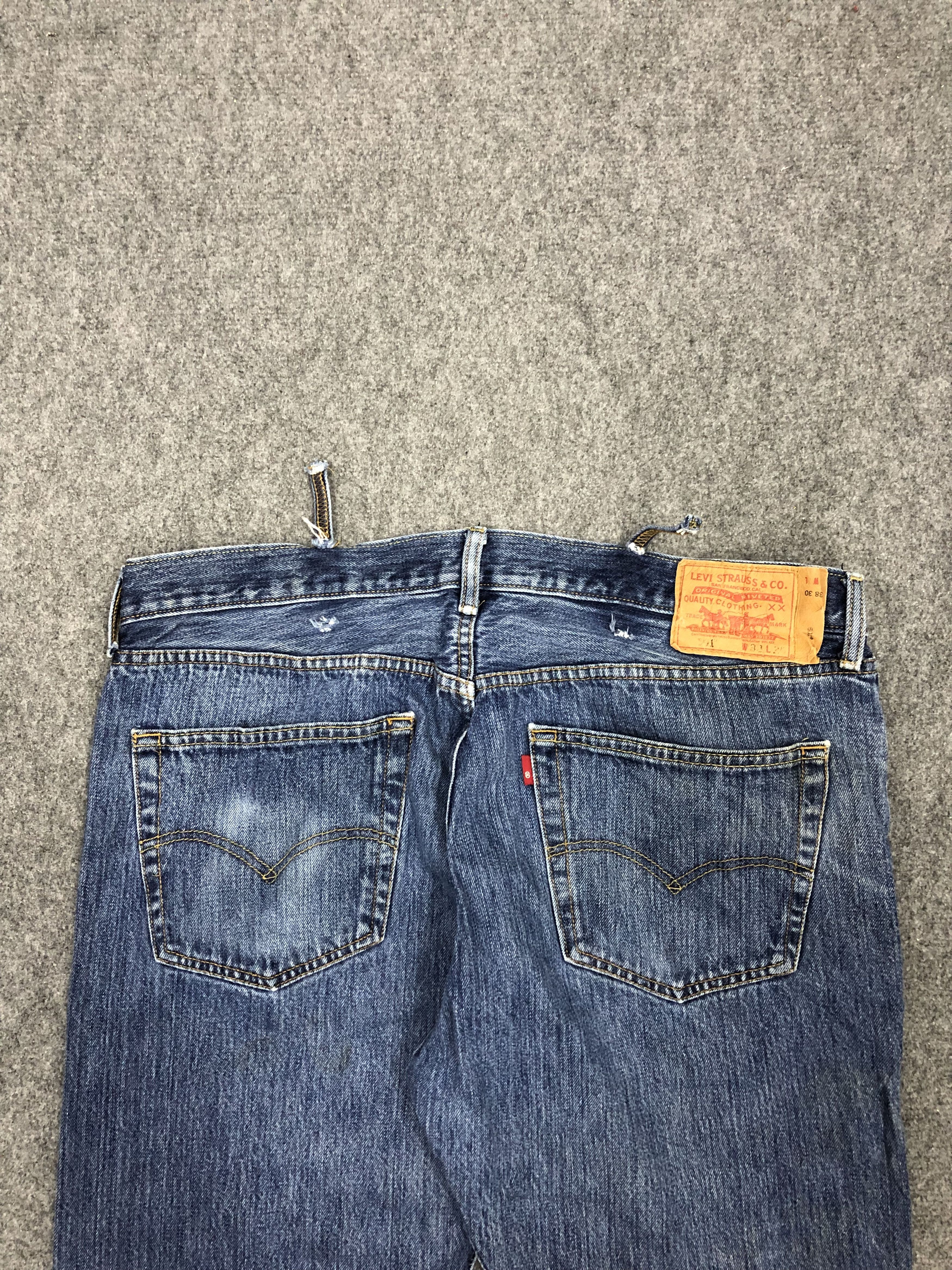 Levi's Vintage Levis 501 Light Blue Jeans DP1275 Size US 39 - 4 Thumbnail