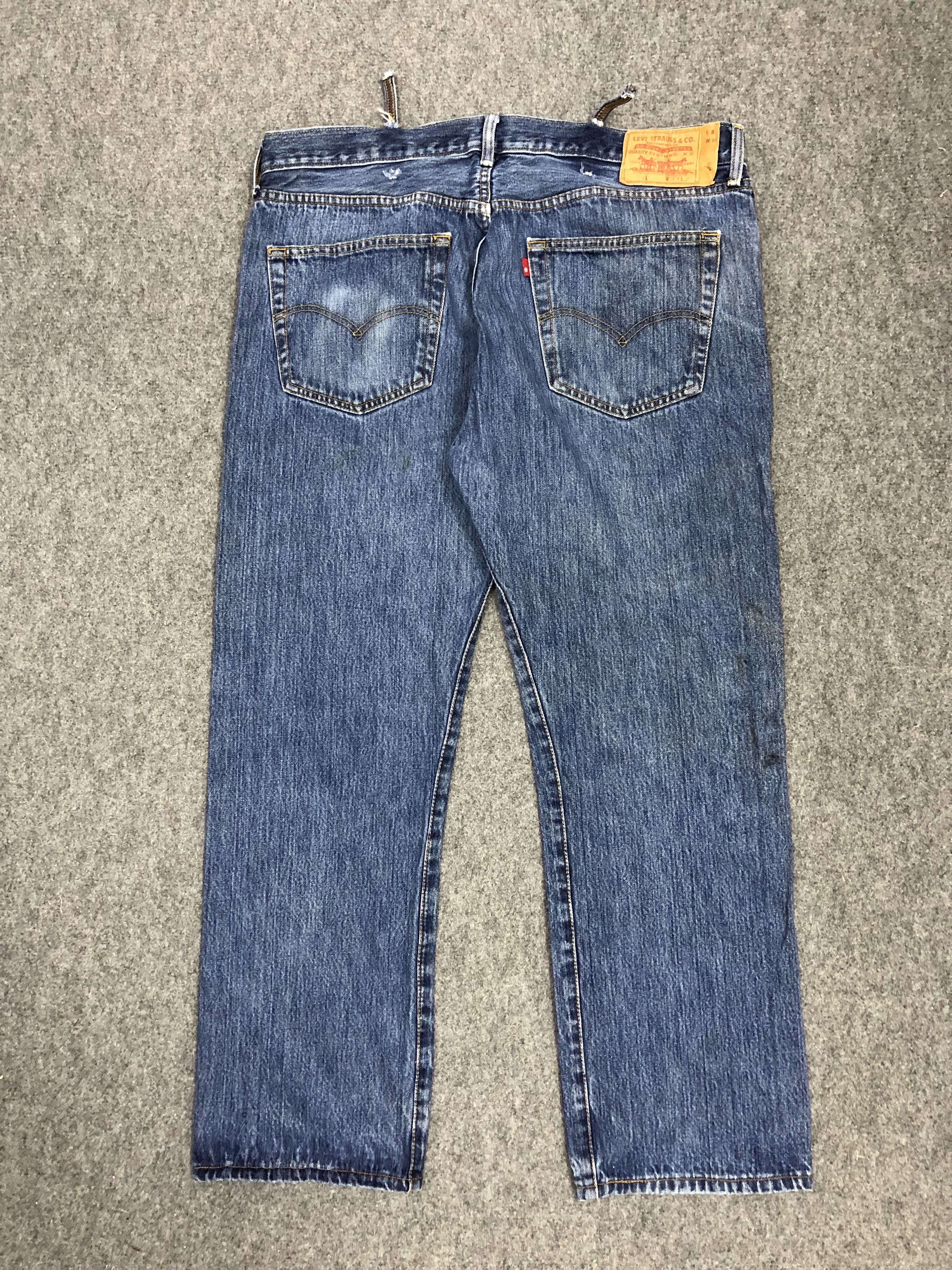 Levi's Vintage Levis 501 Light Blue Jeans DP1275 Size US 39 - 3 Thumbnail