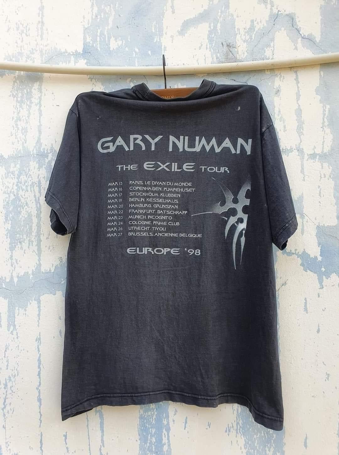 Band Tees × Vintage Vintage 1998 Gary Numan - The Exile Tour Size US XL / EU 56 / 4 - 4 Thumbnail
